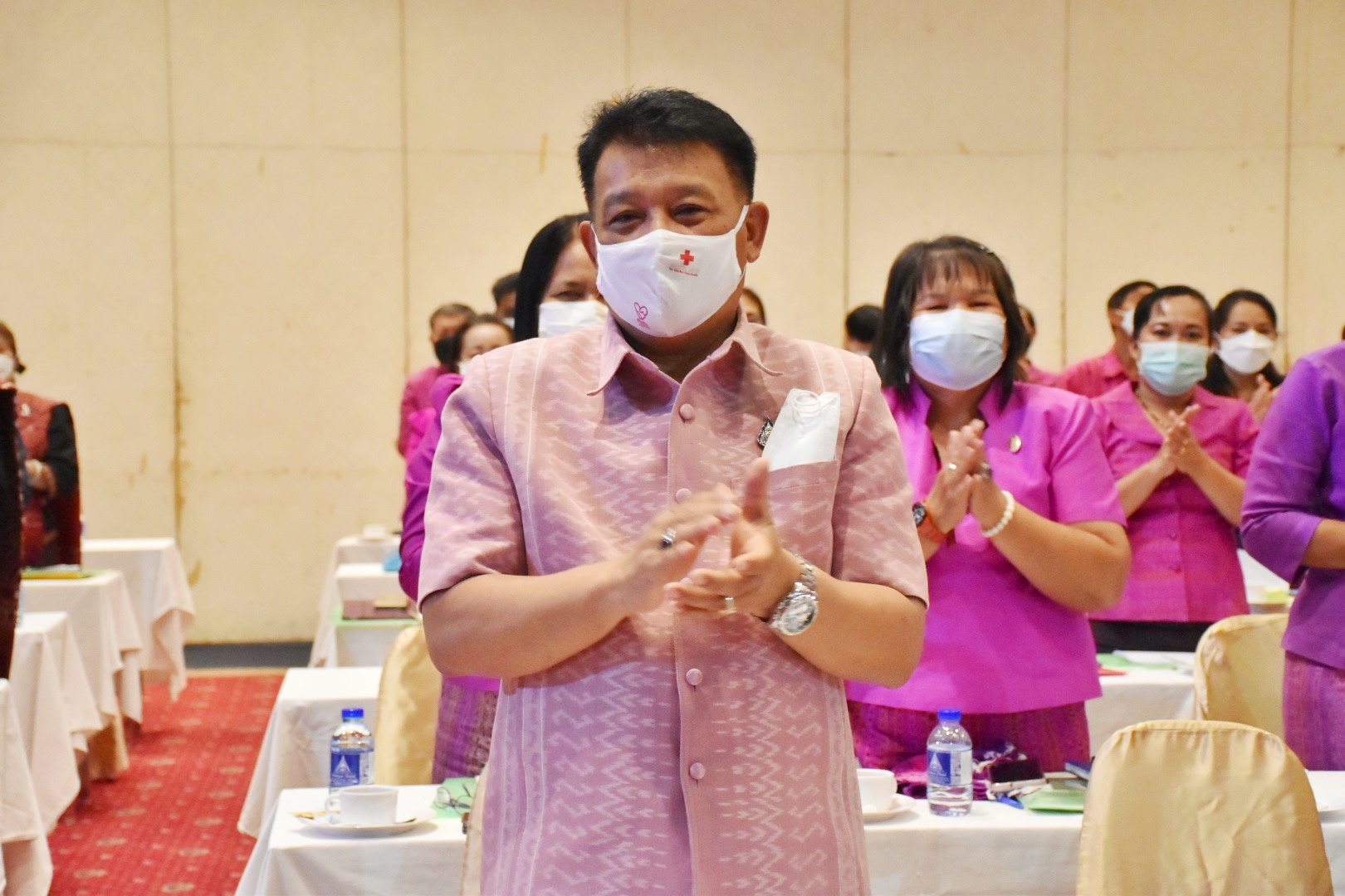 พช.มหาสารคาม ร่วมประชุมเชิงปฏิบัติการตรวจติดตามผลการดำเนินงานของหน่วยรับตรวจรายไตรมาส ครั้งที่3/2565 เขตตรวจราชการที่ 12 กลุ่มจังหวัดภาคตะวันออกเฉียงเหนือตอนกลาง
