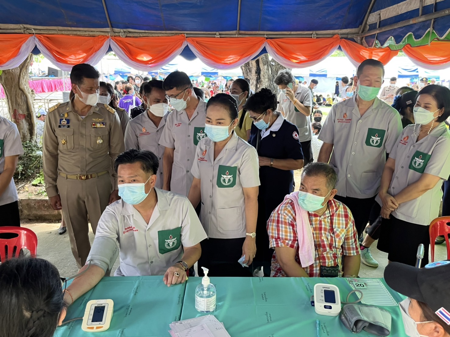 พช.มหาสารคาม ร่วมโครงการปกป้องและเชิดชูสถาบันพระมหากษัตริย์ และหน่วยบำบัดทุกข์ บำรุงสุข สร้างรอยยิ้มให้ประชาชน จ.มหาสารคาม (จังหวัดเคลื่อนที่ ) ประจำเดือน มิ.ย. 2565