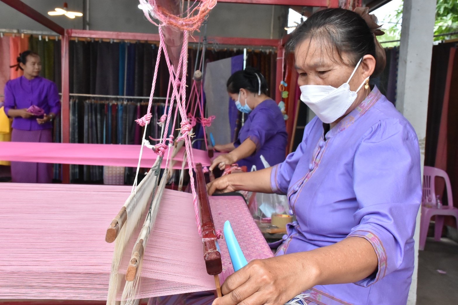 พช.มหาสารคาม เข้าร่วมกิจกรรมคัดเลือกคนกองทุนพัฒนาบทบาทสตรีดีเด่น ระดับเขตตรวจราชการ ประจำปี 2565