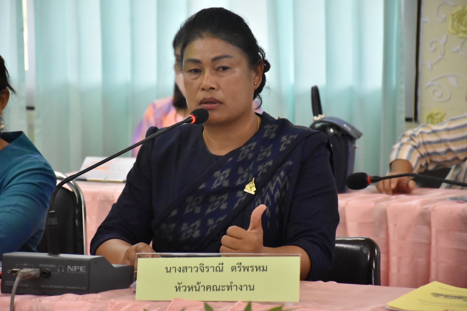 พช.มหาสารคาม เข้าร่วมกิจกรรมคัดเลือกคนกองทุนพัฒนาบทบาทสตรีดีเด่น ระดับเขตตรวจราชการ ประจำปี 2565