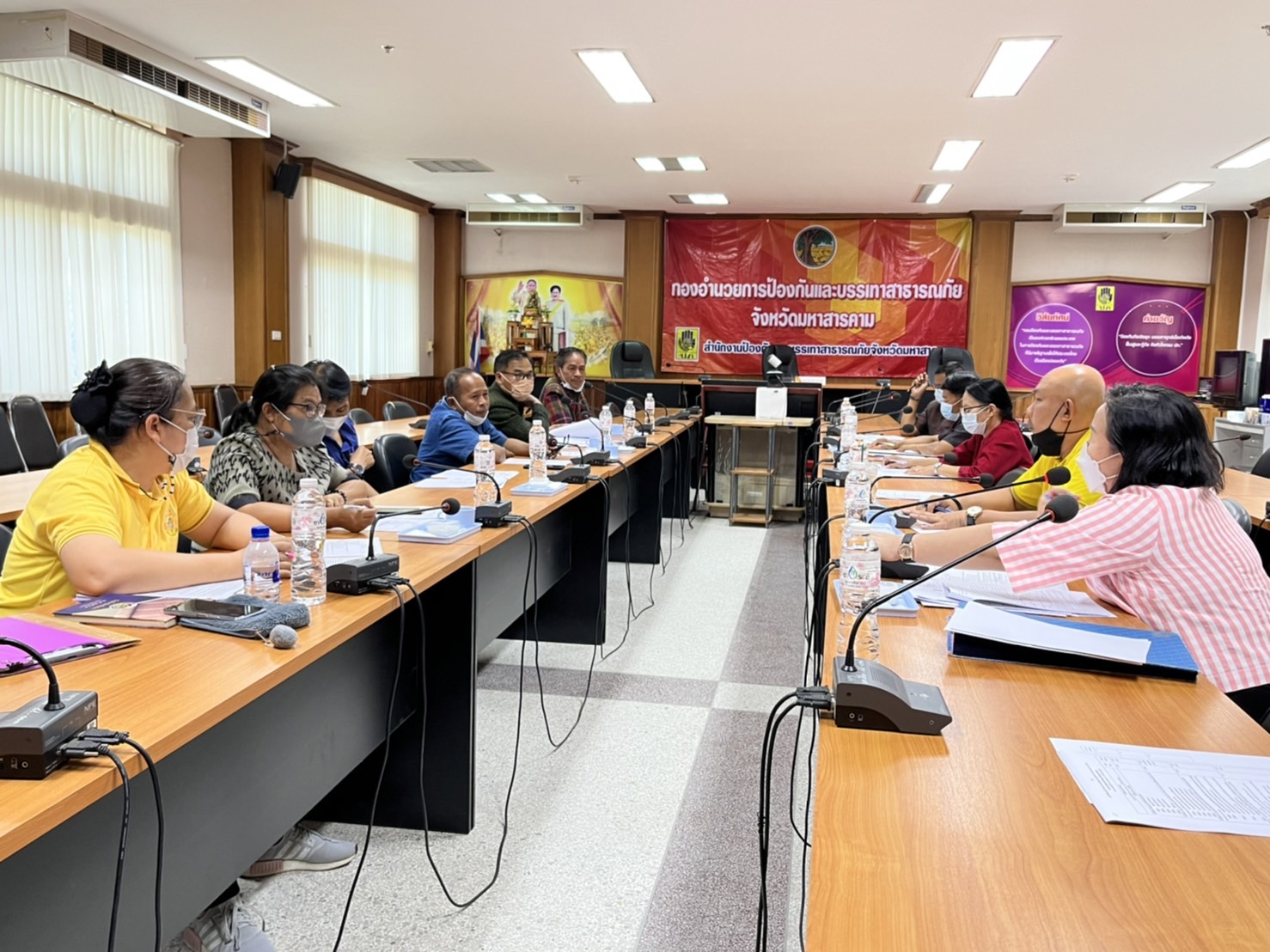 ?? พช.มหาสารคามประชุมพิจารณาจัดทำข้อตกลงการปฏิบัติราชการ และผลการประเมินการปฏิบัติราชการของข้าราชการสังกัดสำนักงานพัฒนาชุมชนจังหวัดมหาสารคาม รอบที่ 2 ปีงบประมาณ พ.ศ. 2565