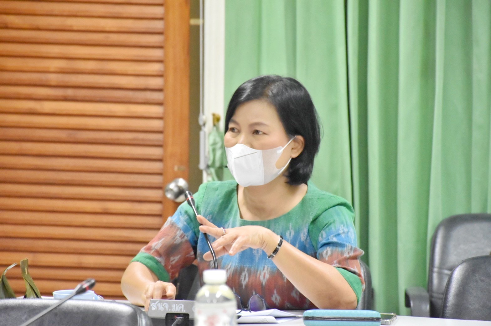 รองปลัดกระทรวงมหาดไทย (นายชัยวัฒน์ ชื่นโกสุม) ลงพื้นที่ตรวจติดตามการขับเคลื่อน การขจัดความยากจนและพัฒนาคนทุกช่วงวัยอย่างยั่งยืนตามหลักปรัชญาของเศรษฐกิจพอเพียง จังหวัดมหาสารคาม
