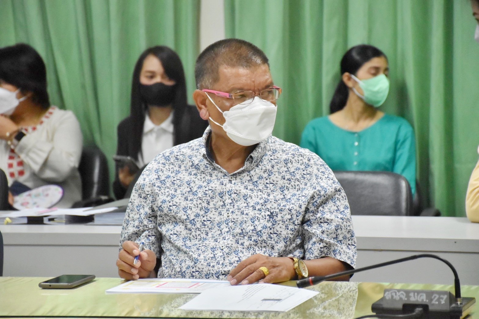 รองปลัดกระทรวงมหาดไทย (นายชัยวัฒน์ ชื่นโกสุม) ลงพื้นที่ตรวจติดตามการขับเคลื่อน การขจัดความยากจนและพัฒนาคนทุกช่วงวัยอย่างยั่งยืนตามหลักปรัชญาของเศรษฐกิจพอเพียง จังหวัดมหาสารคาม