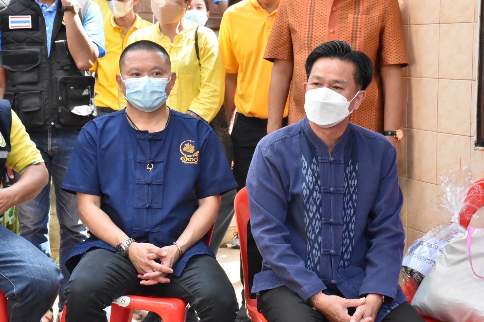 รองปลัดกระทรวงมหาดไทย (นายชัยวัฒน์ ชื่นโกสุม) ลงพื้นที่ตรวจติดตามการขับเคลื่อน การขจัดความยากจนและพัฒนาคนทุกช่วงวัยอย่างยั่งยืนตามหลักปรัชญาของเศรษฐกิจพอเพียง จังหวัดมหาสารคาม
