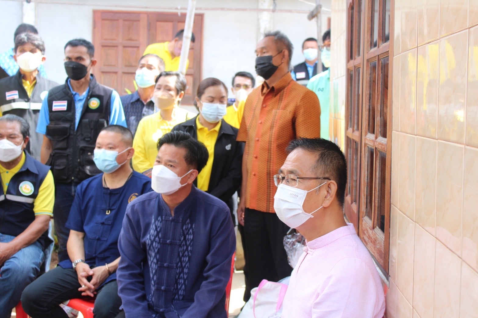 รองปลัดกระทรวงมหาดไทย (นายชัยวัฒน์ ชื่นโกสุม) ลงพื้นที่ตรวจติดตามการขับเคลื่อน การขจัดความยากจนและพัฒนาคนทุกช่วงวัยอย่างยั่งยืนตามหลักปรัชญาของเศรษฐกิจพอเพียง จังหวัดมหาสารคาม