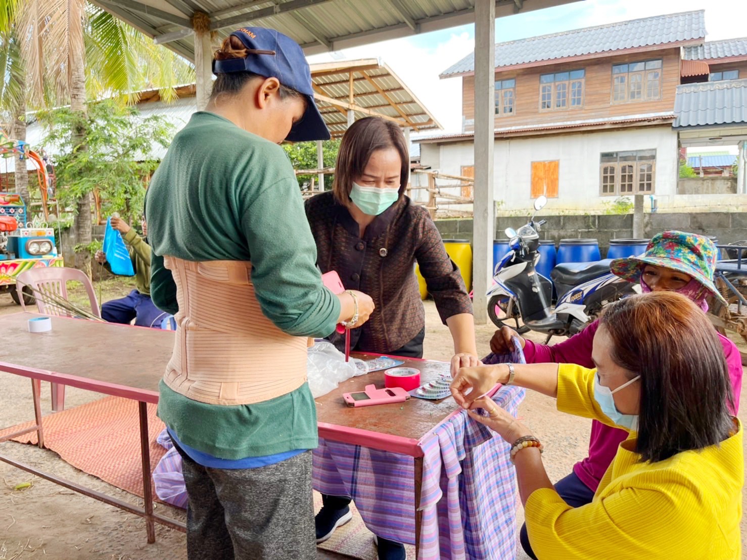 พช.มหาสารคาม รวมพลังชุมชน เตรียมความพร้อมกิจกรรมประกวดหมู่บ้านกองทุนแม่ของแผ่นดินดีเด่นระดับกรมการพัฒนาชุมชน ปี 2565