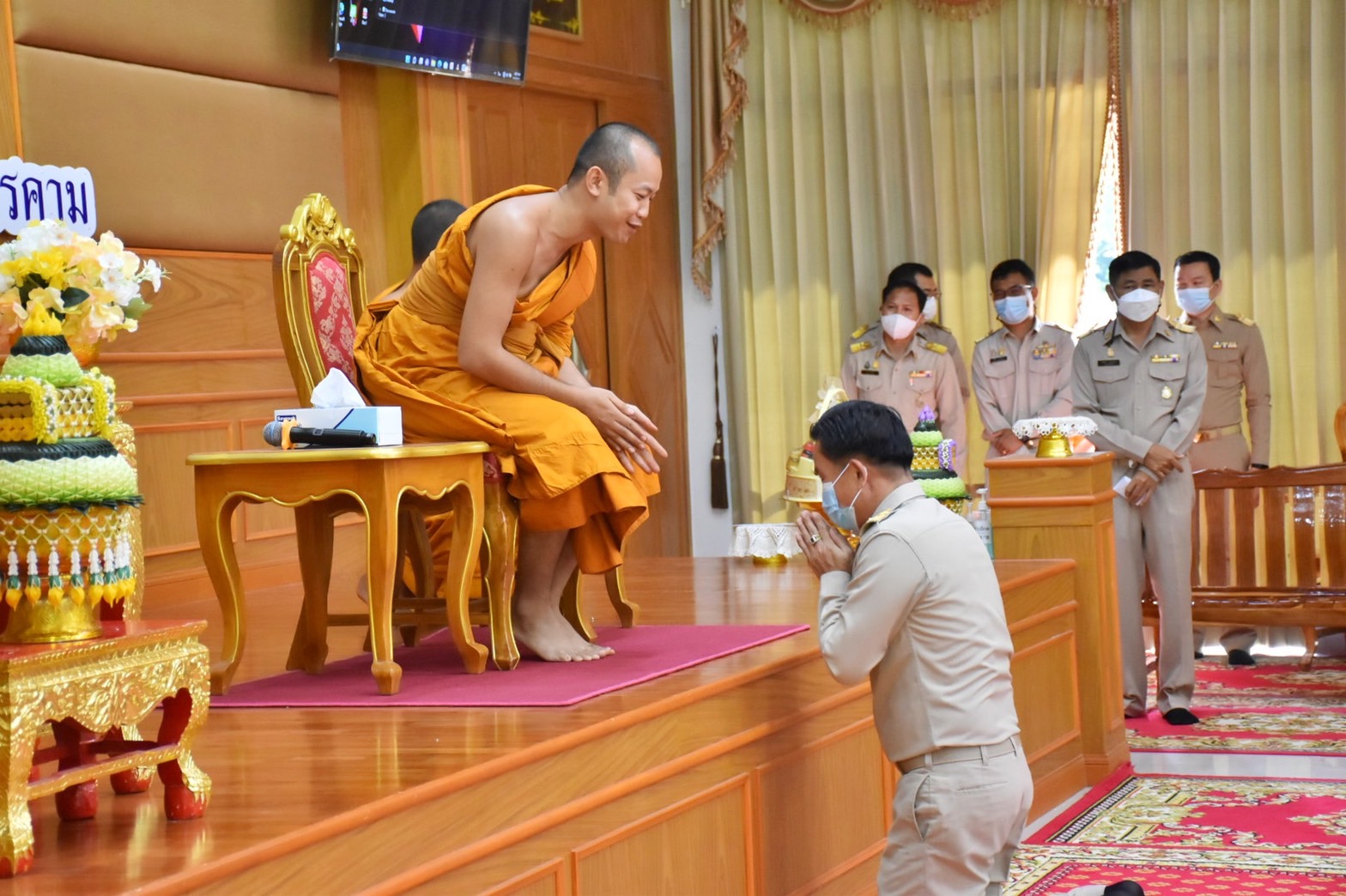 พัฒนาการจังหวัดมหาสารคาม ร่วมประชุมคณะกรมการจังหวัดมหาสารคาม ประจำเดือนมิถุนายน 2565