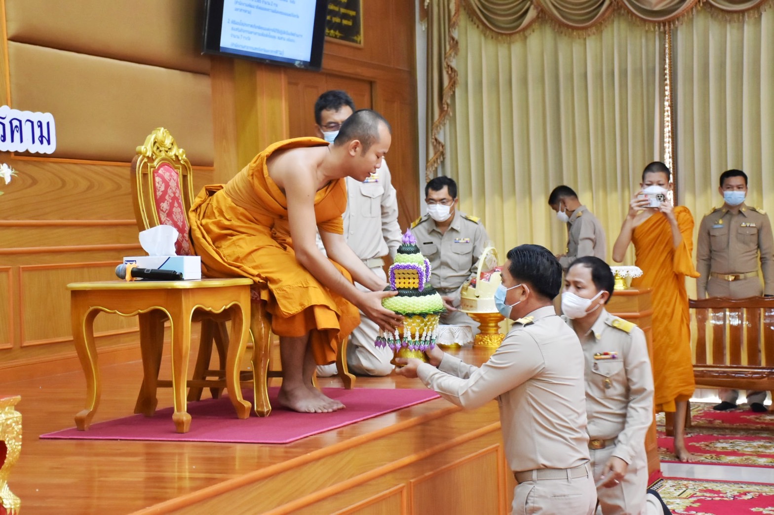 พัฒนาการจังหวัดมหาสารคาม ร่วมประชุมคณะกรมการจังหวัดมหาสารคาม ประจำเดือนมิถุนายน 2565