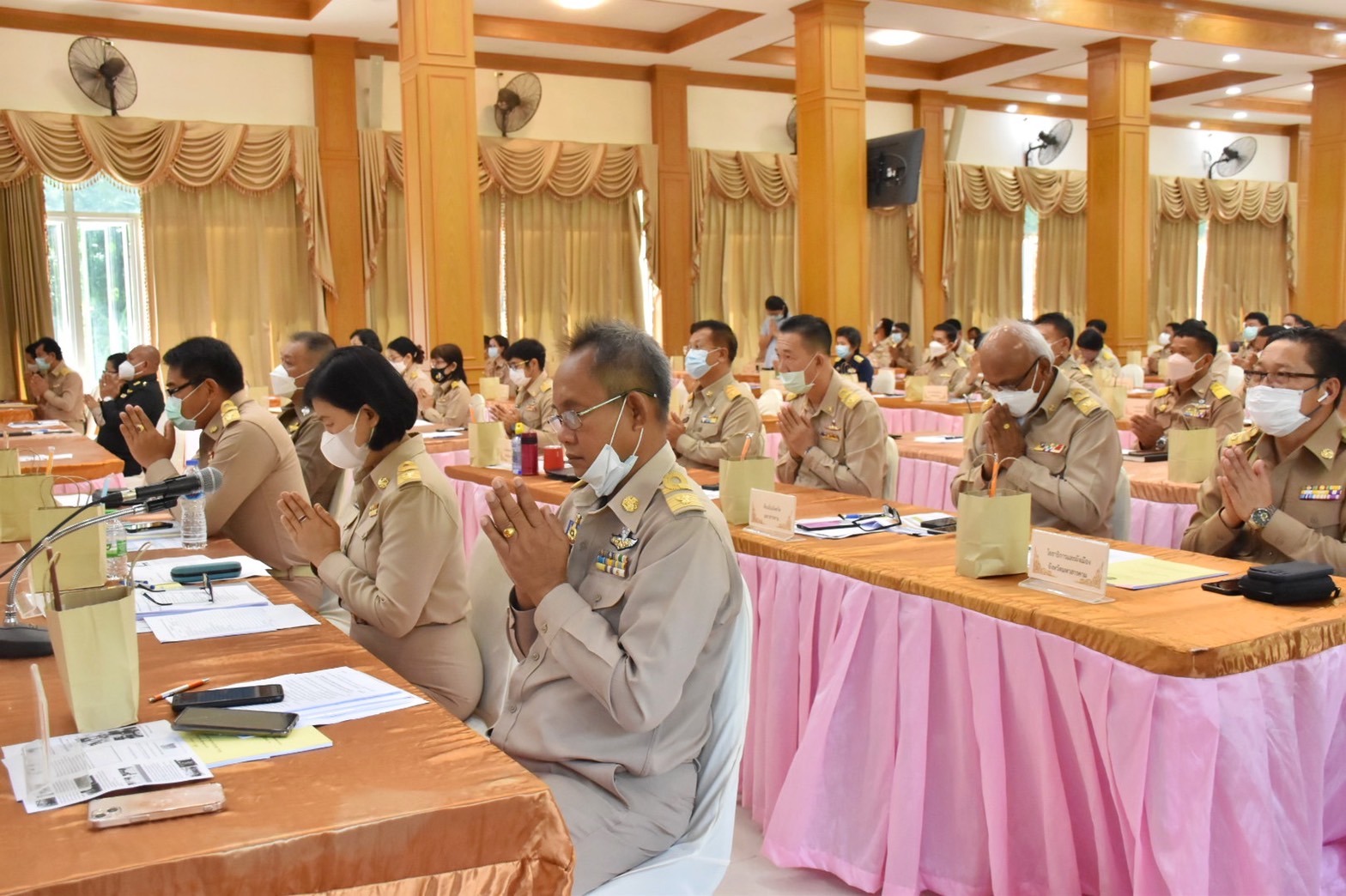 พัฒนาการจังหวัดมหาสารคาม ร่วมประชุมคณะกรมการจังหวัดมหาสารคาม ประจำเดือนมิถุนายน 2565