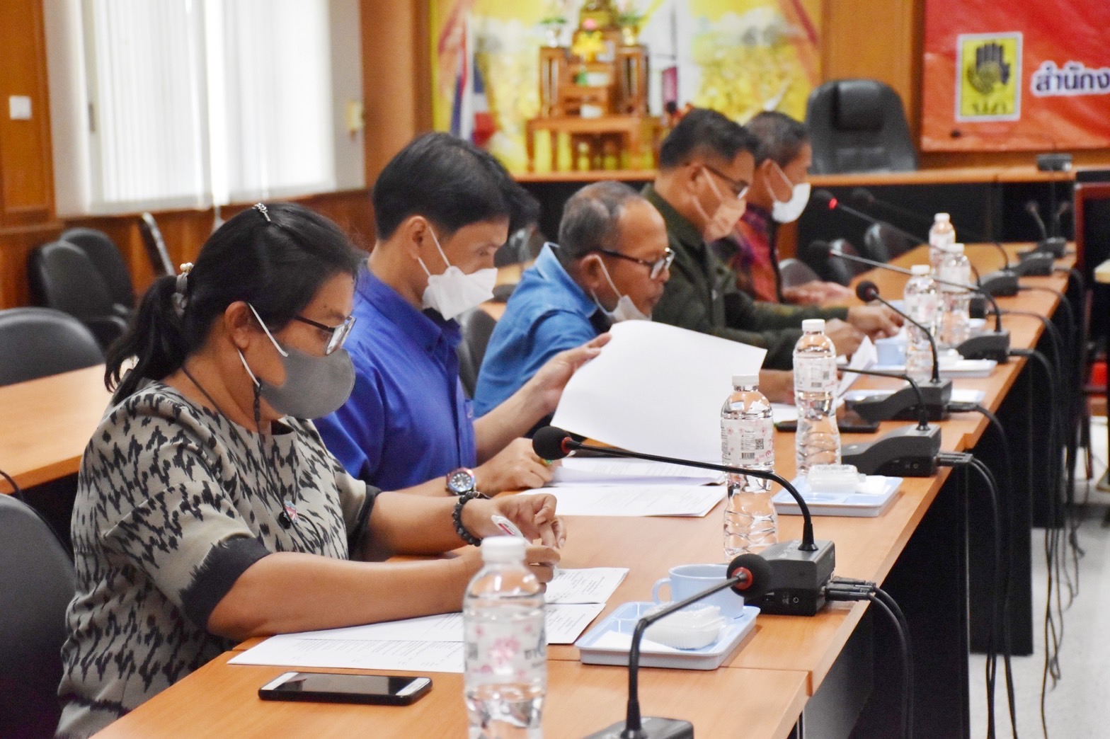 ?? พช.มหาสารคามประชุมพิจารณาจัดทำข้อตกลงการปฏิบัติราชการ และผลการประเมินการปฏิบัติราชการของข้าราชการสังกัดสำนักงานพัฒนาชุมชนจังหวัดมหาสารคาม รอบที่ 2 ปีงบประมาณ พ.ศ. 2565