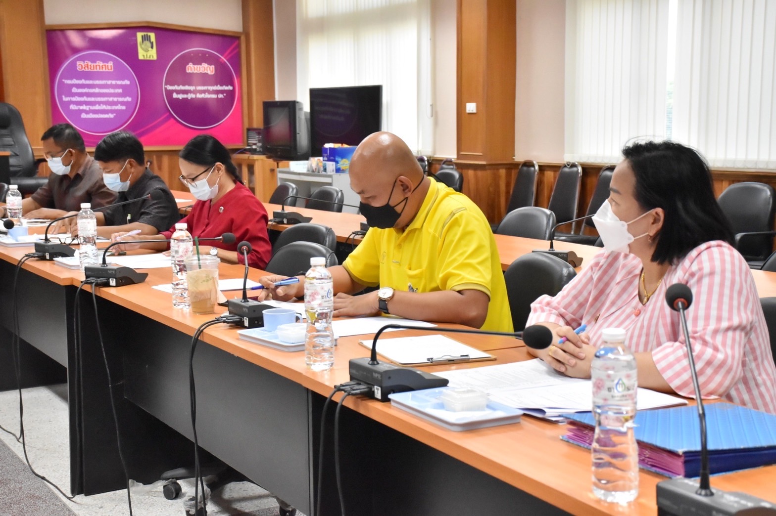 ?? พช.มหาสารคามประชุมพิจารณาจัดทำข้อตกลงการปฏิบัติราชการ และผลการประเมินการปฏิบัติราชการของข้าราชการสังกัดสำนักงานพัฒนาชุมชนจังหวัดมหาสารคาม รอบที่ 2 ปีงบประมาณ พ.ศ. 2565