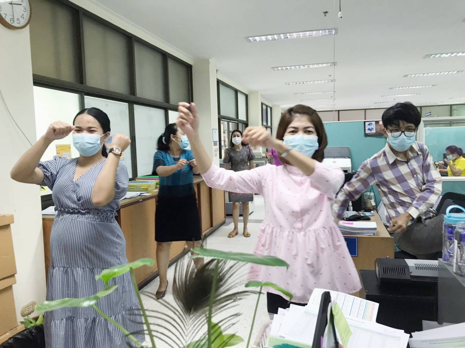 พช.มหาสารคาม เปิดบ้านสร้างสุข สู่ศรัทธาประชาชน ภายใต้โครงการ พช.มหาสารคามใสสะอาด ประจำปีงบประมาณ 2565