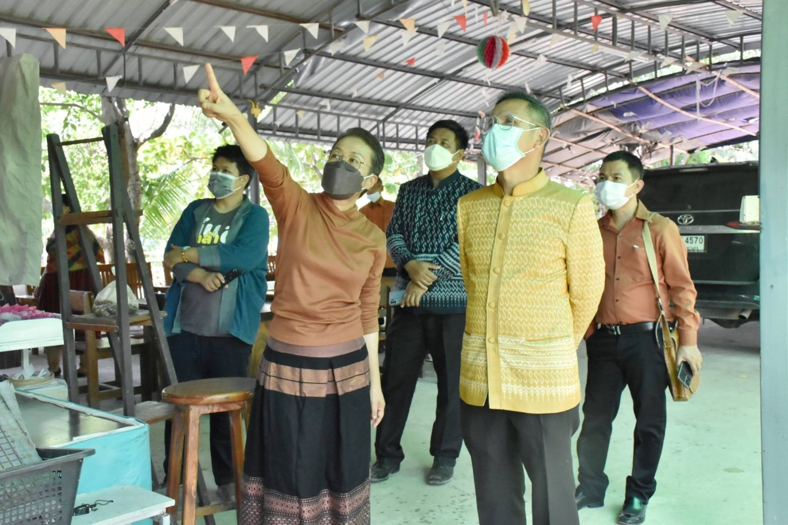 นายวสันต์ ชิงชนะ ผู้ตรวจราชการกรมฯ เยือนศูนย์ผู้นำจิตอาสาพัฒนาชุมชนจังหวัดมหาสารคาม “ศูนย์เรียนรู้นวัตกรรมปลาบู่บ้านพลังปัญญา ตำบลหนองแสง อำเภอวาปีปทุม”