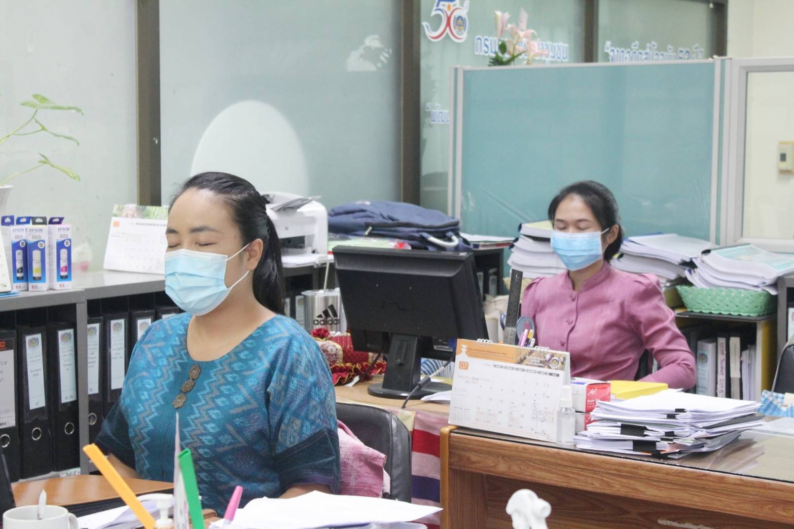 พช.มหาสารคาม เปิดบ้านสร้างสุข สู่ศรัทธาประชาชน ภายใต้โครงการ พช.มหาสารคามใสสะอาด ประจำปีงบประมาณ 2565