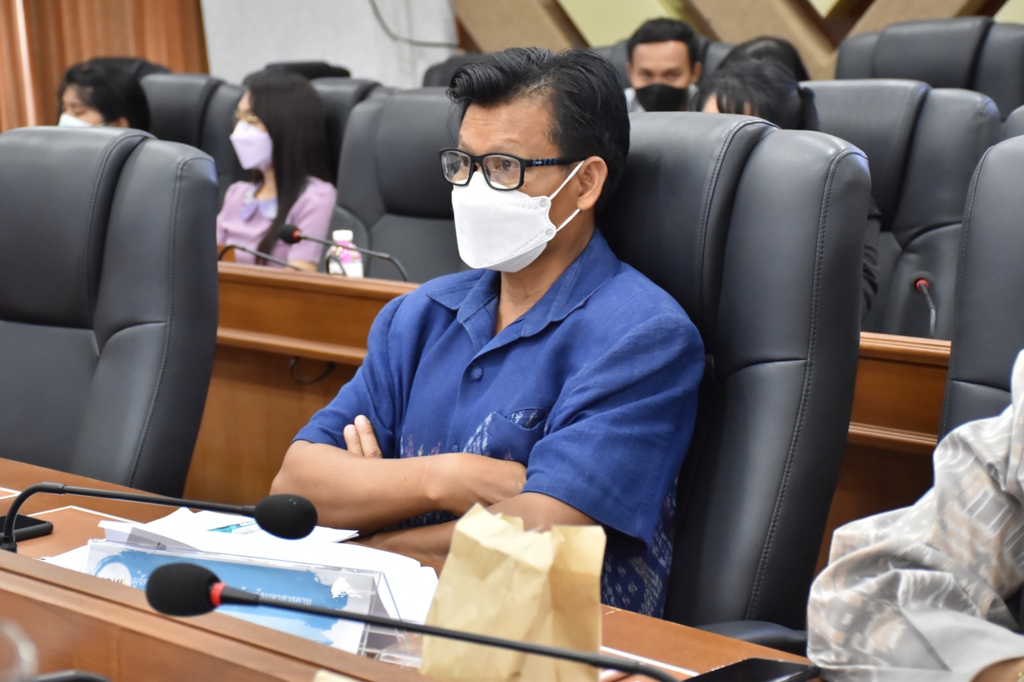 ผู้ว่าราชการจังหวัดมหาสารคาม ประชุมคณะกรรมการบริหารศูนย์อำนวยการขจัดความยากจนและพัฒนาคนทุกช่วงวัยอย่างยั่งยืนตามหลักปรัชญาของเศรษฐกิจพอเพียงจังหวัดมหาสารคาม (คจพ.จ) ครั้งที่ 5/2565