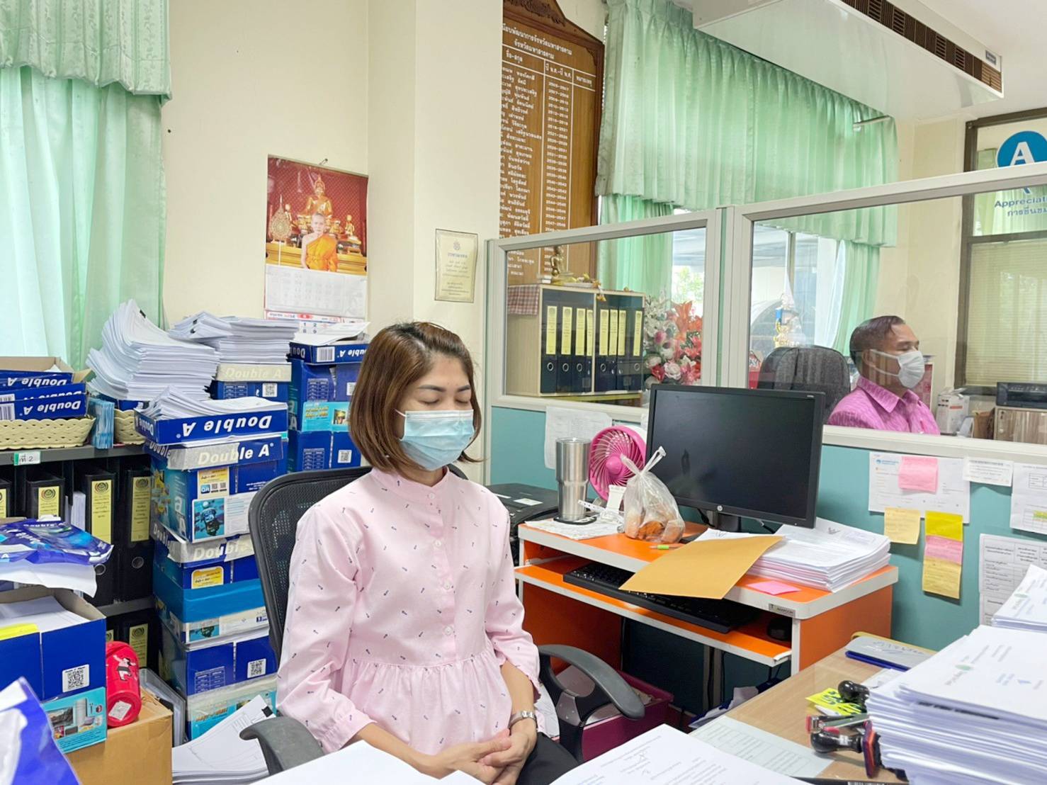 พช.มหาสารคาม เปิดบ้านสร้างสุข สู่ศรัทธาประชาชน ภายใต้โครงการ พช.มหาสารคามใสสะอาด ประจำปีงบประมาณ 2565
