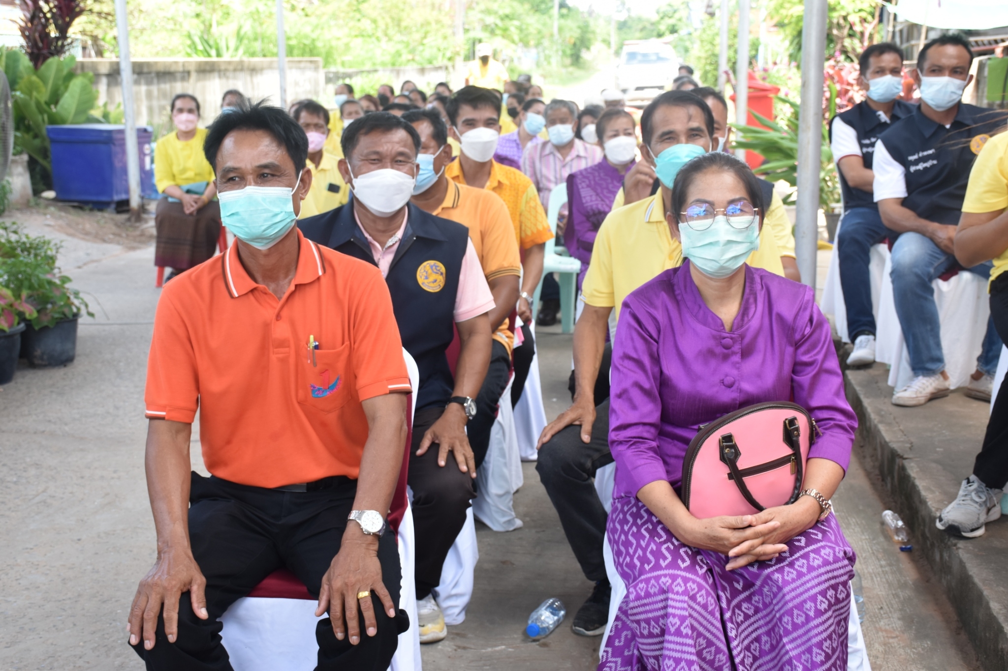 พช.มหาสารคาม ร่วมกับส่วนราชการ ภาคี เครือข่าย ดำเนินการประกวดหมู่บ้านมั่นคงปลอดภัย ร่วมใจปลูกผัก เพื่อคัดเลือกหมู่บ้านต้นแบบ ระดับจังหวัดมหาสารคาม ประจำปี 2565