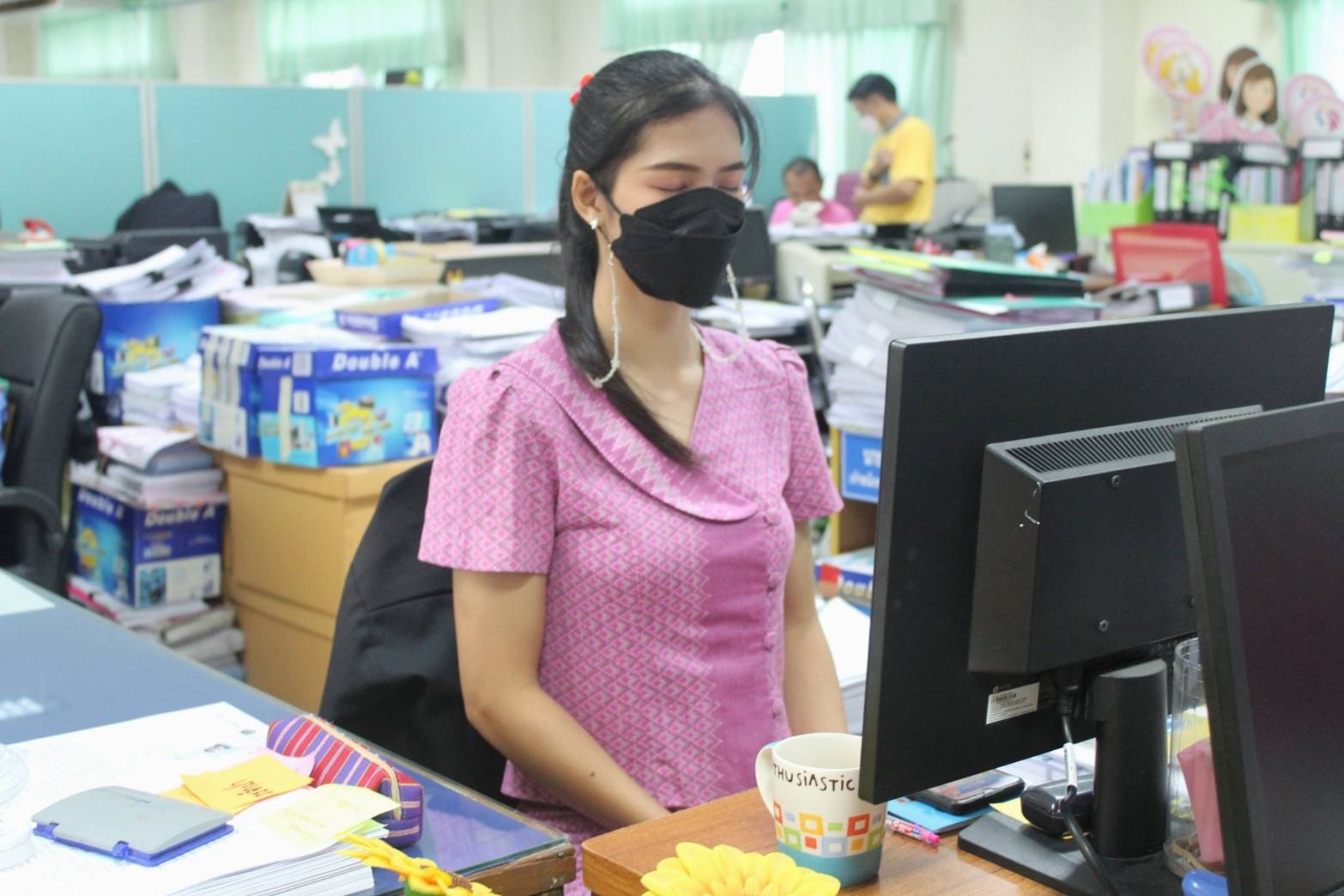 พช.มหาสารคาม เปิดบ้านสร้างสุข สู่ศรัทธาประชาชน ภายใต้โครงการ พช.มหาสารคามใสสะอาด ประจำปีงบประมาณ 2565