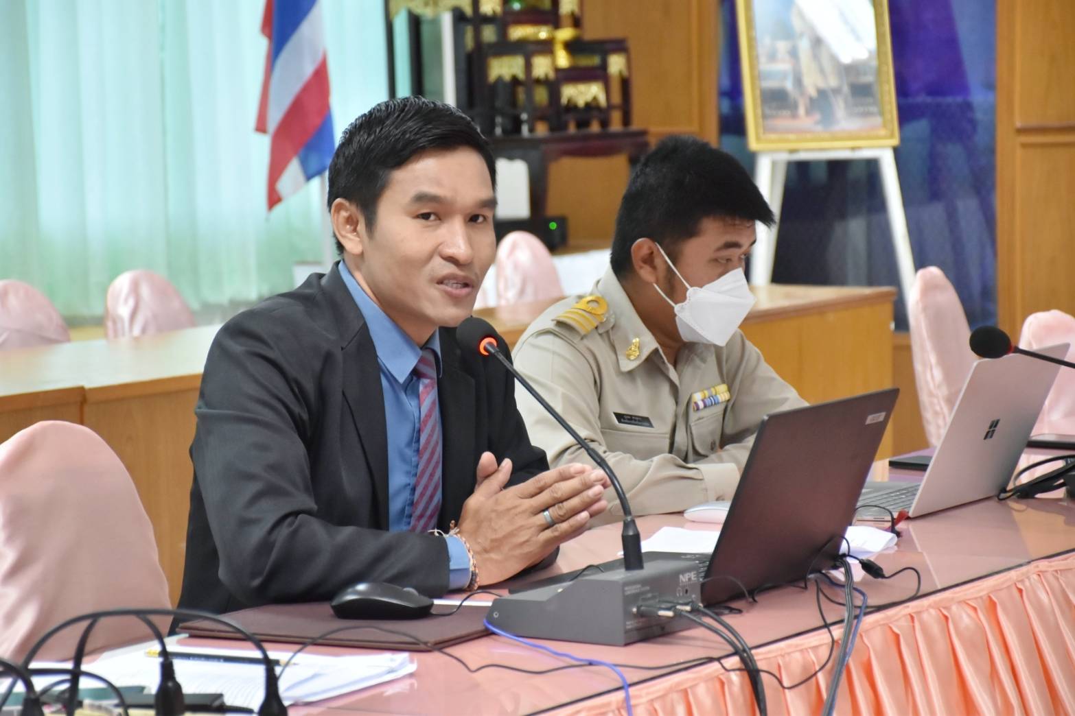 พช.มหาสารคาม จัดโครงการส่งเสริมการมีส่วนร่วมภาคประชาชนในการสร้างความโปร่งใสและป้องกันการทุจริตประพฤติมิชอบ จังหวัดมหาสารคาม ประจำปีงบประมาณ 2565 กิจกรรมที่ 1 ประชุมเชิงปฏิบัติการเพื่อส่งเสริมความรู้ความเข้าใจในการปฏิบัติงาน แก่เจ้าหน้าที่พัฒนาชุมชนให้มีความโปร่งใส ปราศจากการทุจริตประพฤติมิชอบ รุ่นที่ 1 ผ่านระบบ Cisco Webex Meetings