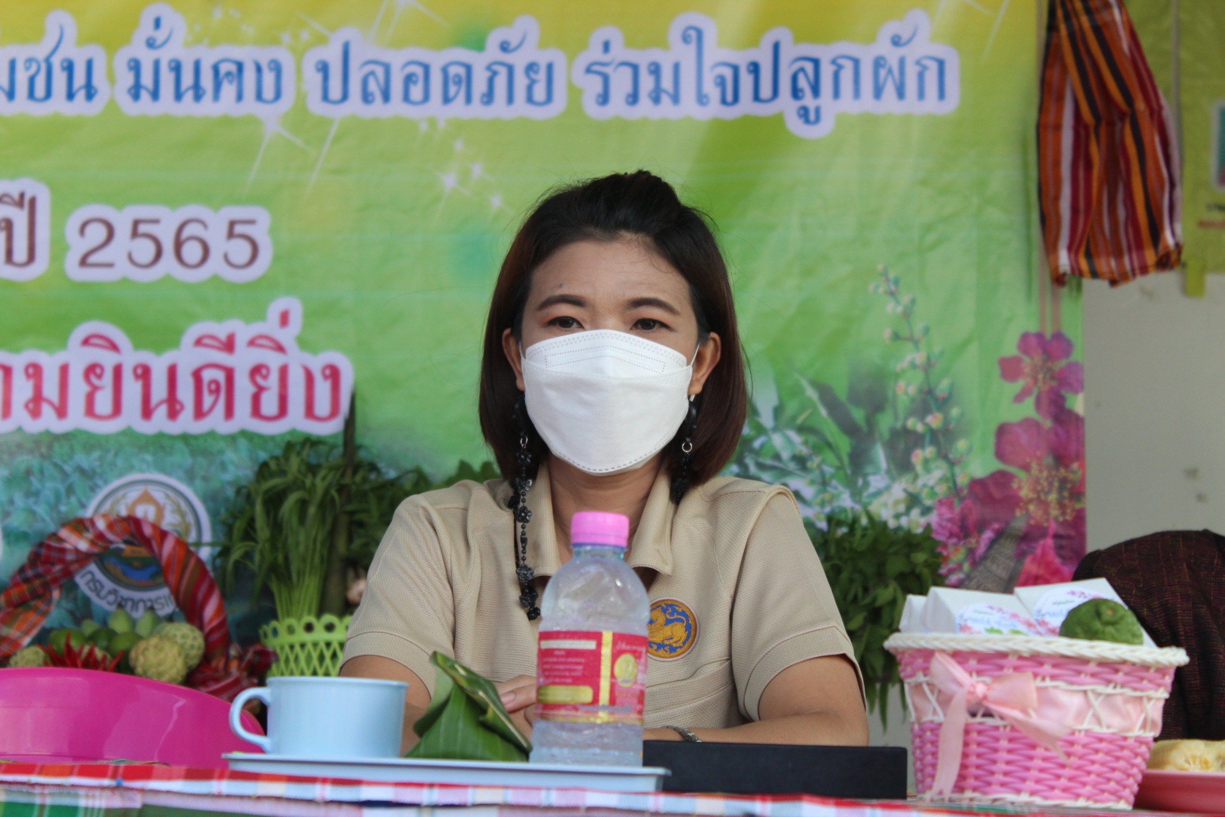 พช.มหาสารคาม ร่วมกับส่วนราชการ ภาคี เครือข่าย ดำเนินการประกวดหมู่บ้านมั่นคงปลอดภัย ร่วมใจปลูกผัก เพื่อคัดเลือกหมู่บ้านต้นแบบ ระดับจังหวัดมหาสารคาม ประจำปี 2565