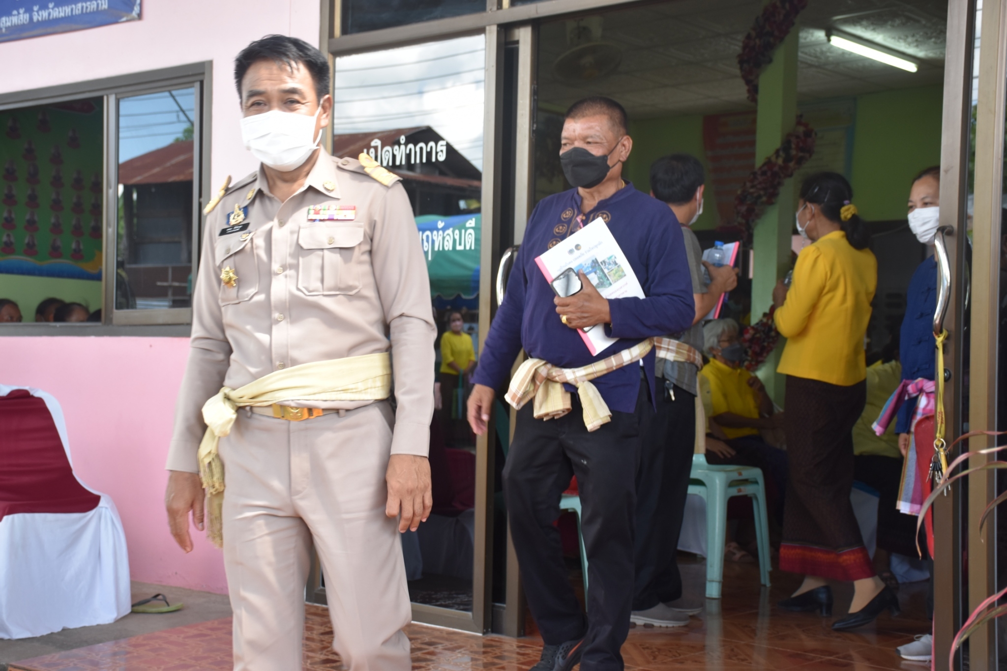 พช.มหาสารคาม ร่วมกับส่วนราชการ ภาคี เครือข่าย ดำเนินการประกวดหมู่บ้านมั่นคงปลอดภัย ร่วมใจปลูกผัก เพื่อคัดเลือกหมู่บ้านต้นแบบ ระดับจังหวัดมหาสารคาม ประจำปี 2565