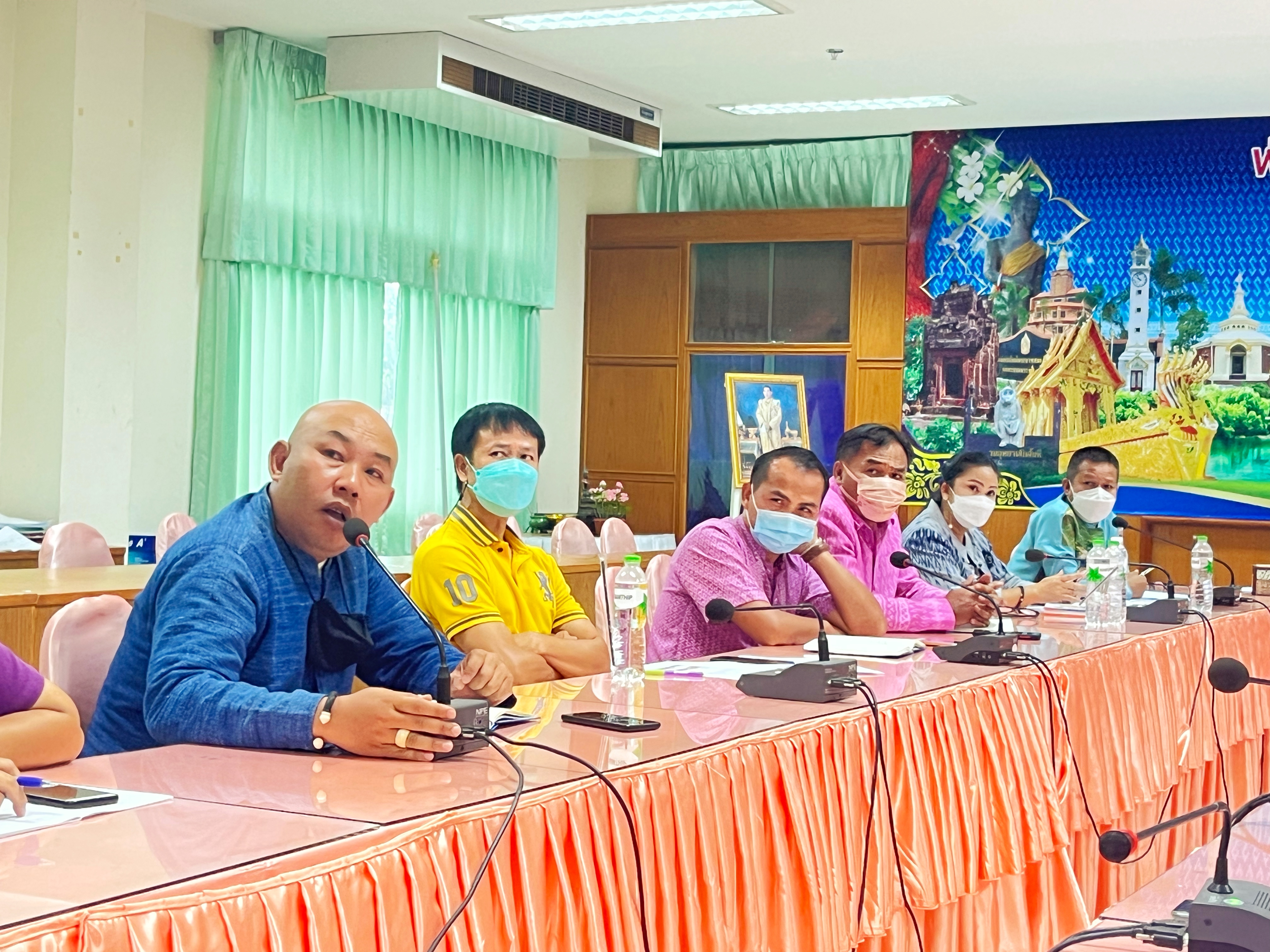 พช.มหาสารคาม ประชุมสรุปการจัดงาน “ราตรีเส้นสายลายผ้า” ในงานกาชาดจังหวัดมหาสารคาม ประจำปี 2565
