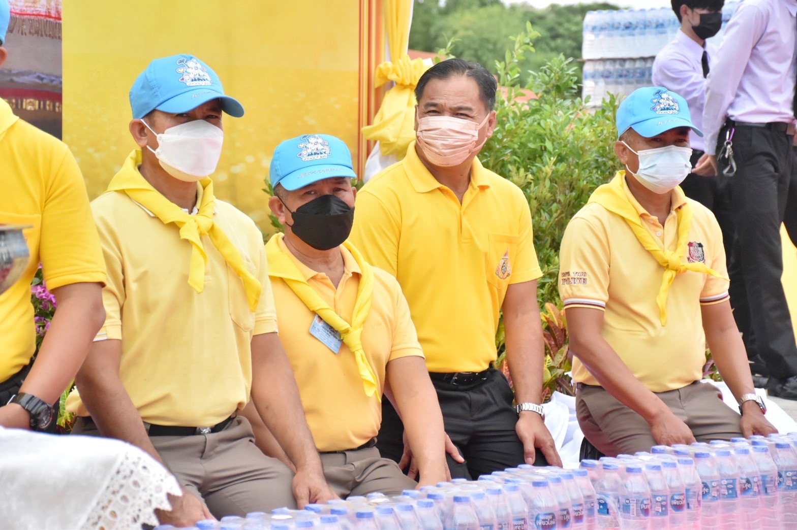 จังหวัดมหาสารคาม ร่วมมอบความสุขให้กับพี่น้องประชาชน ณ วัดป่าวังน้ำเย็น
