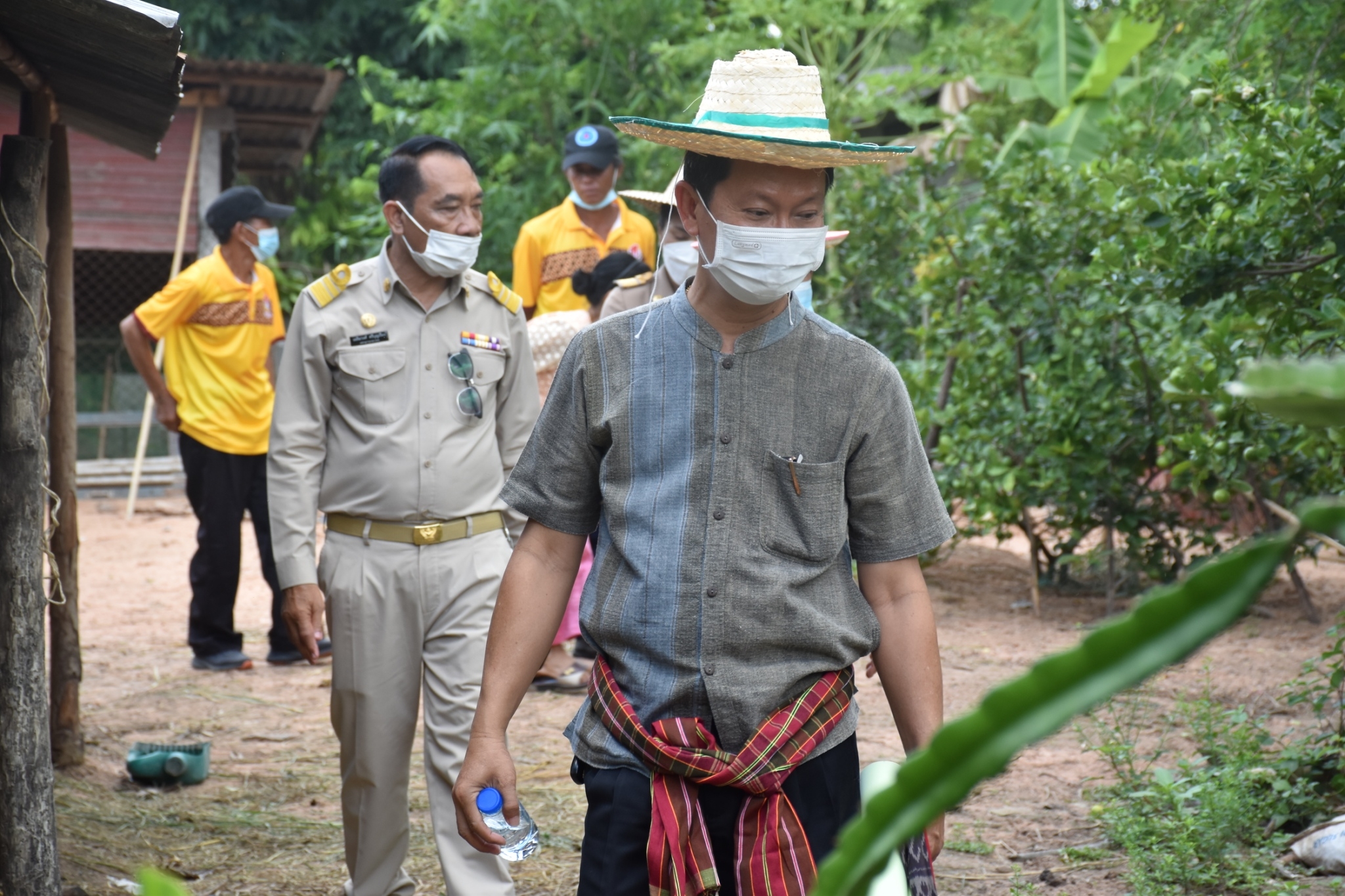พช.มหาสารคาม ร่วมกับส่วนราชการ ภาคี เครือข่าย ดำเนินการประกวดหมู่บ้านมั่นคงปลอดภัย ร่วมใจปลูกผัก เพื่อคัดเลือกหมู่บ้านต้นแบบ ระดับจังหวัดมหาสารคาม ประจำปี 2565