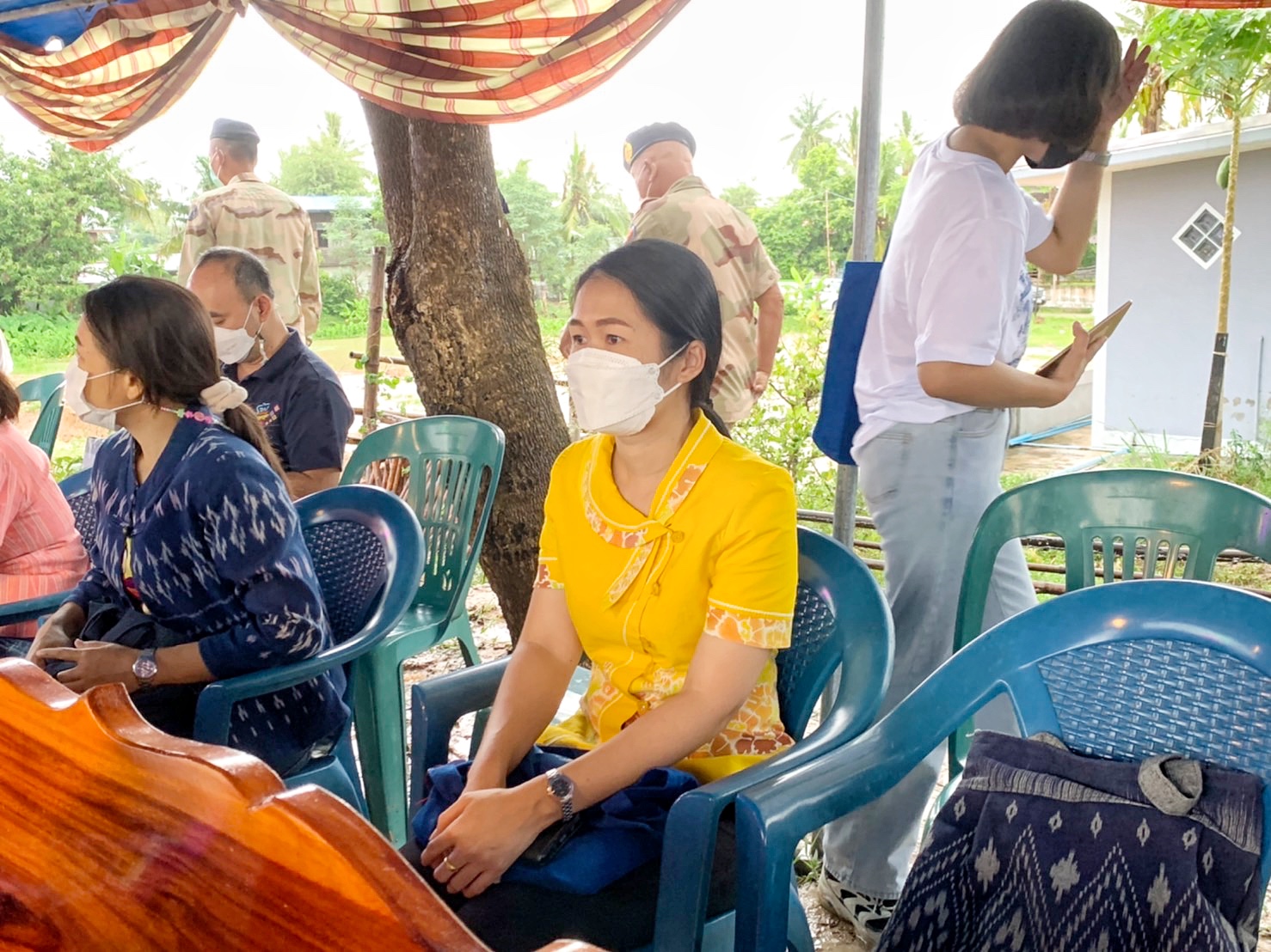 พช.มหาสารคาม ร่วมพิธีเปิดงาน “เทศกาล คักแท้แกดำ ฟังลำเพลิน เดินสะพาน”