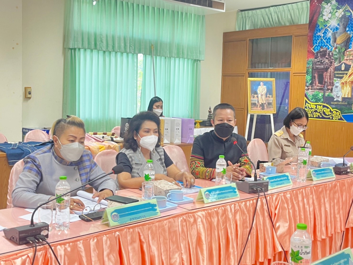 พช.มหาสารคามประชุมคณะกรรมการเครือข่ายองค์ความรู้ (Knowledge-Based OTOP : KBO) จังหวัดมหาสารคาม ตามโครงการส่งเสริมเครือข่ายองค์ความรู้ (Knowedge-Based OTOP) ประจำปีงบประมาณ พ.ศ. ๒๕๖๕ ครั้งที่ ๑/๒๕๖๕