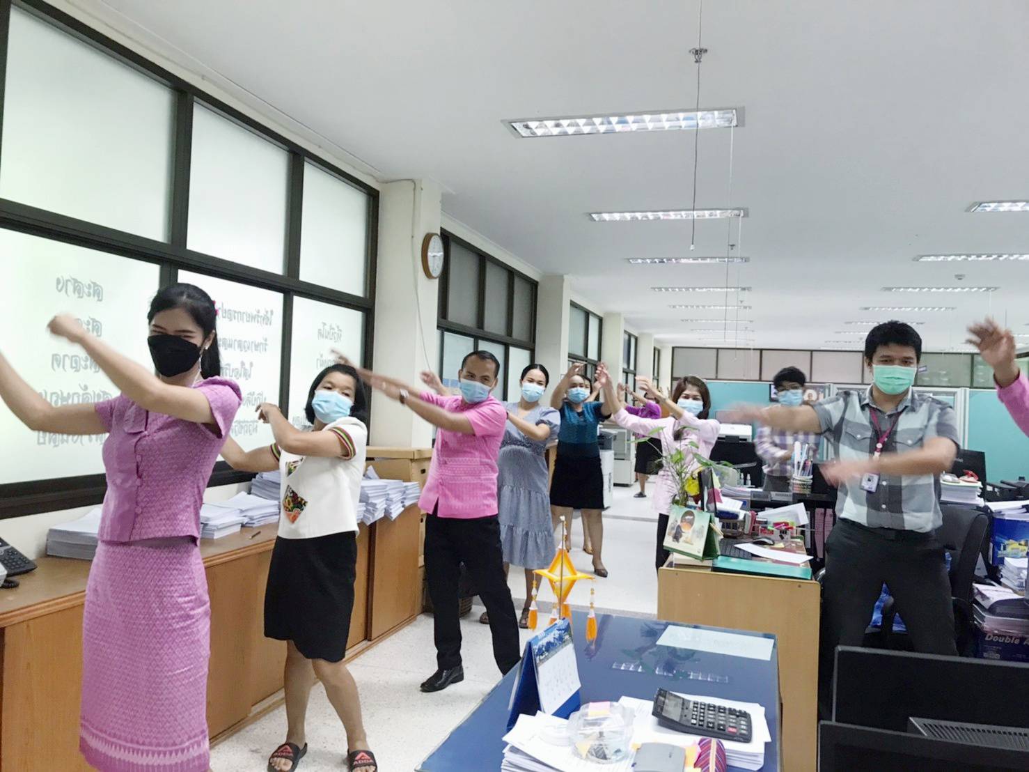 พช.มหาสารคาม เปิดบ้านสร้างสุข สู่ศรัทธาประชาชน ภายใต้โครงการ พช.มหาสารคามใสสะอาด ประจำปีงบประมาณ 2565