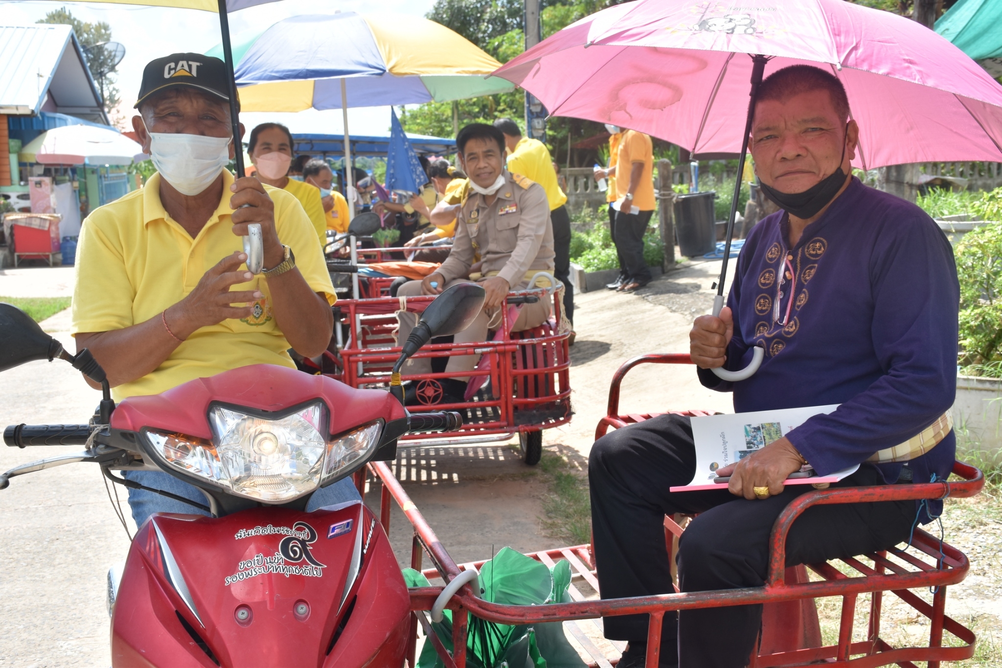 พช.มหาสารคาม ร่วมกับส่วนราชการ ภาคี เครือข่าย ดำเนินการประกวดหมู่บ้านมั่นคงปลอดภัย ร่วมใจปลูกผัก เพื่อคัดเลือกหมู่บ้านต้นแบบ ระดับจังหวัดมหาสารคาม ประจำปี 2565