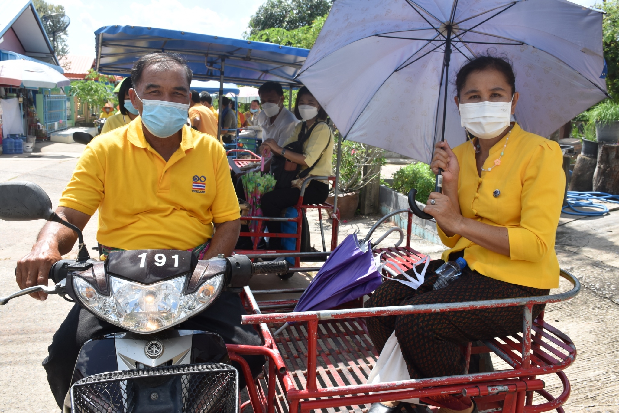 พช.มหาสารคาม ร่วมกับส่วนราชการ ภาคี เครือข่าย ดำเนินการประกวดหมู่บ้านมั่นคงปลอดภัย ร่วมใจปลูกผัก เพื่อคัดเลือกหมู่บ้านต้นแบบ ระดับจังหวัดมหาสารคาม ประจำปี 2565