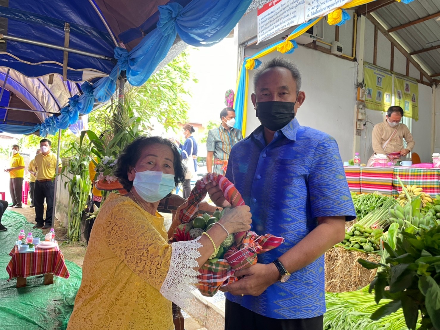 พช.มหาสารคาม ร่วมกับส่วนราชการ ภาคี เครือข่าย ดำเนินการประกวดหมู่บ้านมั่นคงปลอดภัย ร่วมใจปลูกผัก เพื่อคัดเลือกหมู่บ้านต้นแบบ ระดับจังหวัดมหาสารคาม ประจำปี 2565