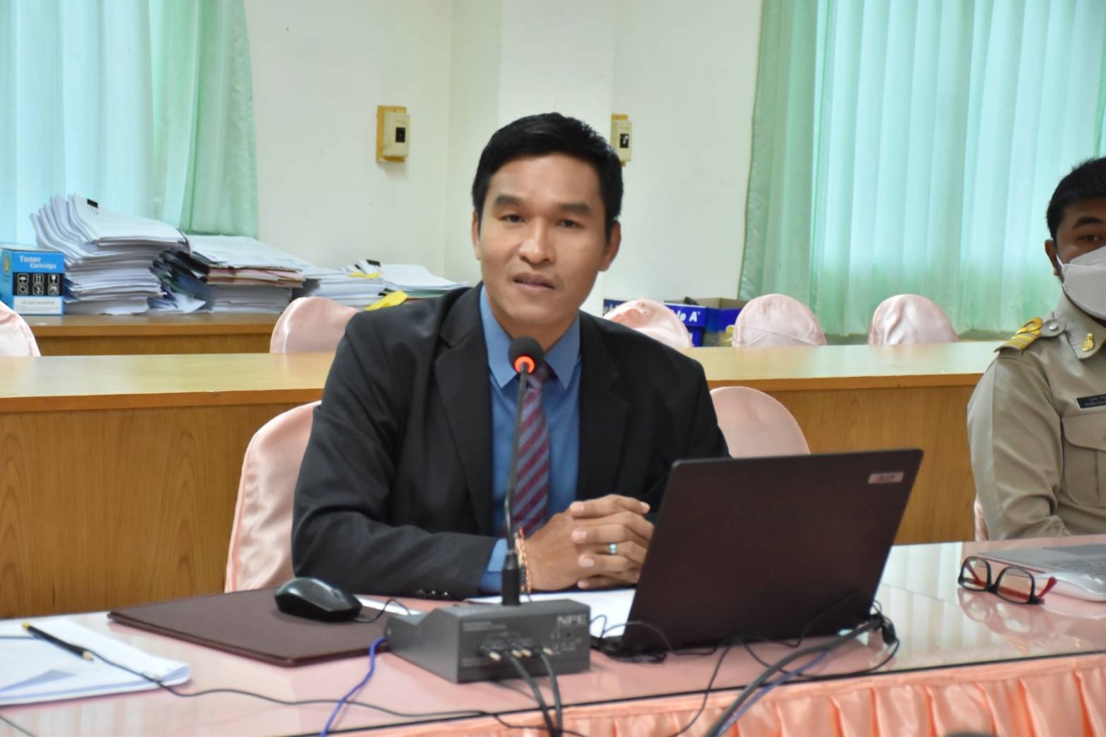 พช.มหาสารคาม จัดโครงการส่งเสริมการมีส่วนร่วมภาคประชาชนในการสร้างความโปร่งใสและป้องกันการทุจริตประพฤติมิชอบ จังหวัดมหาสารคาม ประจำปีงบประมาณ 2565 กิจกรรมที่ 1 ประชุมเชิงปฏิบัติการเพื่อส่งเสริมความรู้ความเข้าใจในการปฏิบัติงาน แก่เจ้าหน้าที่พัฒนาชุมชนให้มีความโปร่งใส ปราศจากการทุจริตประพฤติมิชอบ รุ่นที่ 1 ผ่านระบบ Cisco Webex Meetings