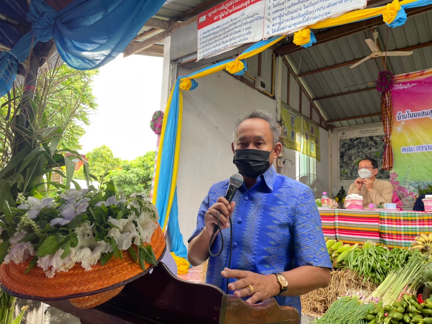 พช.มหาสารคาม ร่วมกับส่วนราชการ ภาคี เครือข่าย ดำเนินการประกวดหมู่บ้านมั่นคงปลอดภัย ร่วมใจปลูกผัก เพื่อคัดเลือกหมู่บ้านต้นแบบ ระดับจังหวัดมหาสารคาม ประจำปี 2565