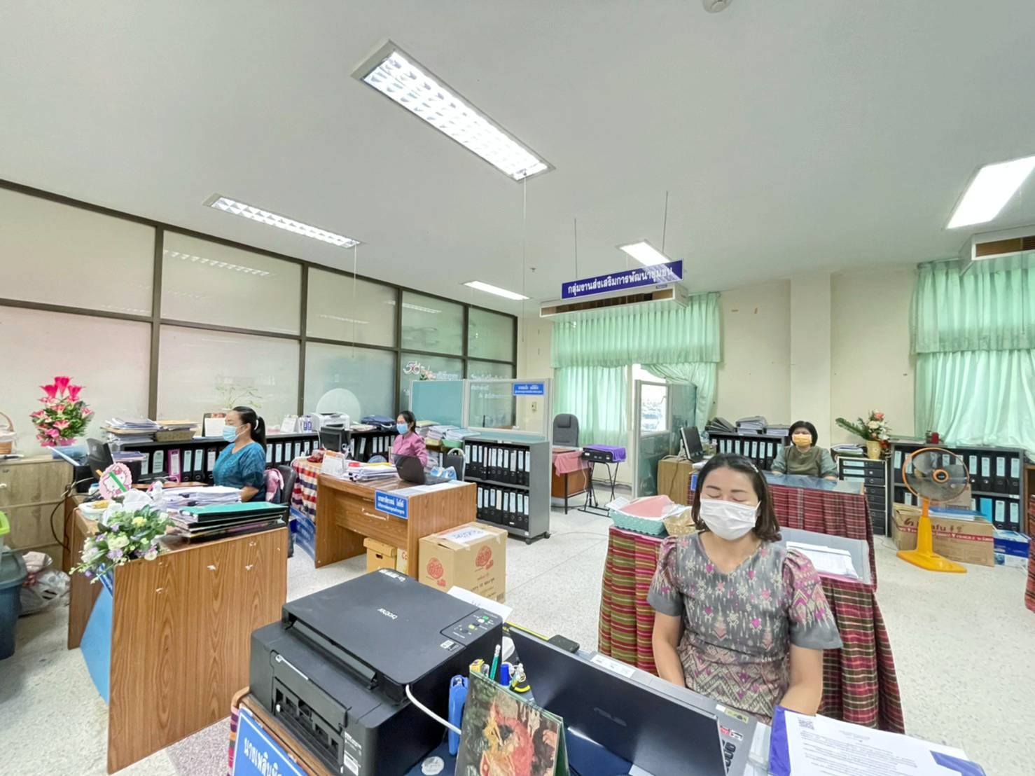 พช.มหาสารคาม เปิดบ้านสร้างสุข สู่ศรัทธาประชาชน ภายใต้โครงการ พช.มหาสารคามใสสะอาด ประจำปีงบประมาณ 2565