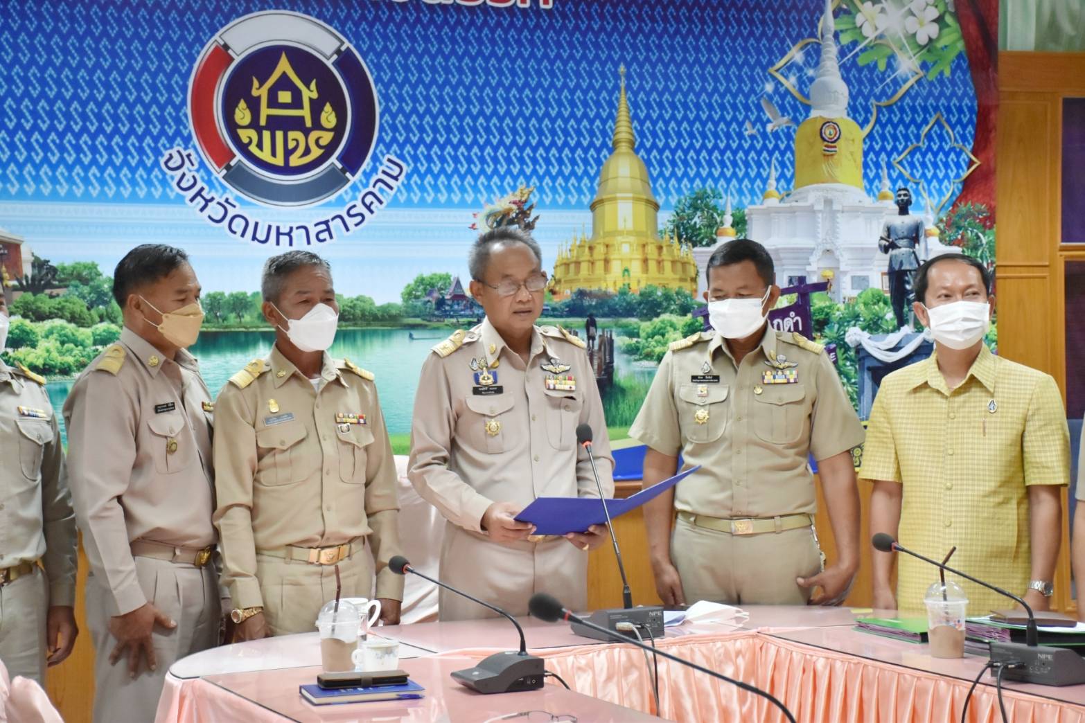 พช.มหาสารคาม จัดโครงการส่งเสริมการมีส่วนร่วมภาคประชาชนในการสร้างความโปร่งใสและป้องกันการทุจริตประพฤติมิชอบ จังหวัดมหาสารคาม ประจำปีงบประมาณ 2565 กิจกรรมที่ 1 ประชุมเชิงปฏิบัติการเพื่อส่งเสริมความรู้ความเข้าใจในการปฏิบัติงาน แก่เจ้าหน้าที่พัฒนาชุมชนให้มีความโปร่งใส ปราศจากการทุจริตประพฤติมิชอบ รุ่นที่ 1 ผ่านระบบ Cisco Webex Meetings