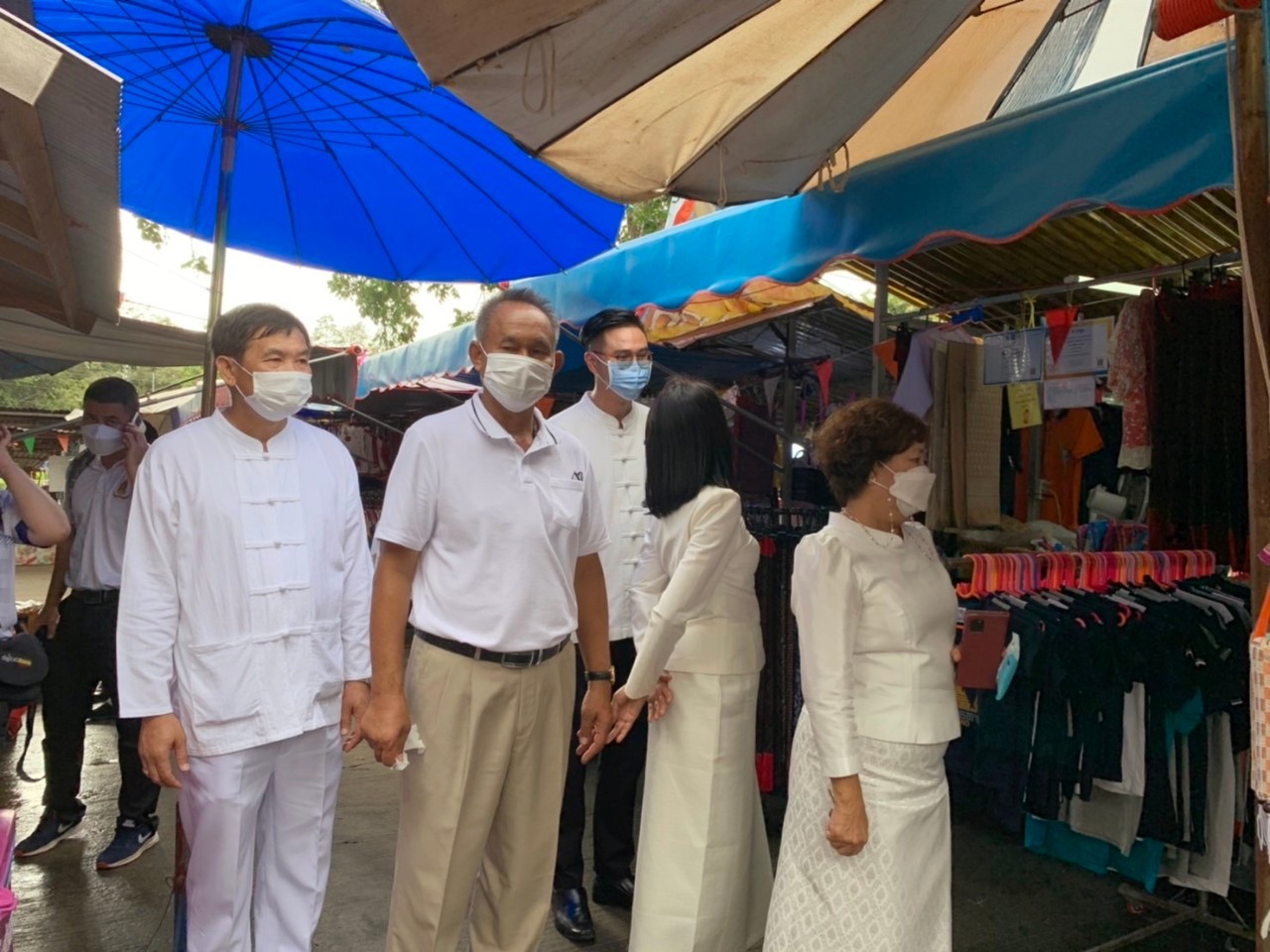 พช.มหาสารคาม ร่วมกิจกรรมส่งเสริมพระพุทธศาสนา เนื่องในเทศกาลวันอาสาฬหบูชาและเข้าพรรษา ประจำปี 2565 ณ พระบรมธาตุนาดูน