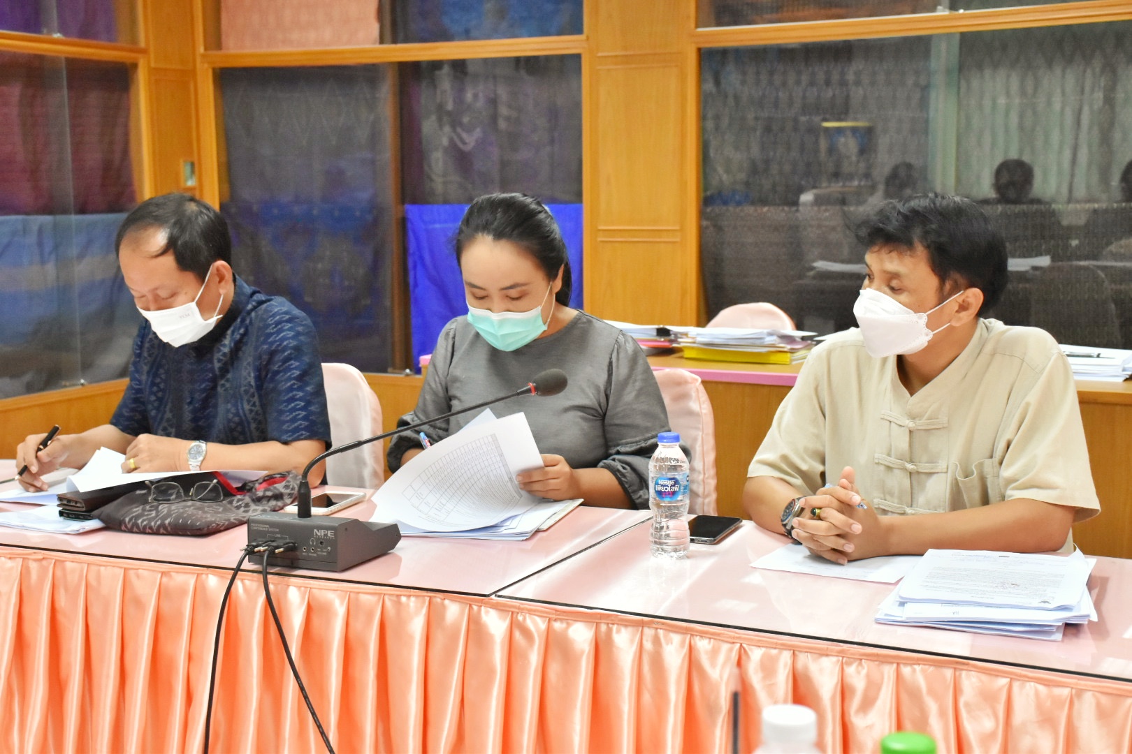 พช.มหาสารคาม ประชุมสรุปการจัดงาน “ราตรีเส้นสายลายผ้า” ในงานกาชาดจังหวัดมหาสารคาม ประจำปี 2565