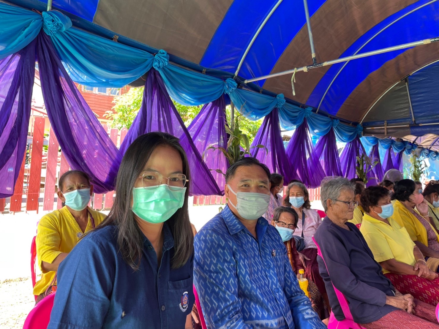 พช.มหาสารคาม ร่วมกับส่วนราชการ ภาคี เครือข่าย ดำเนินการประกวดหมู่บ้านมั่นคงปลอดภัย ร่วมใจปลูกผัก เพื่อคัดเลือกหมู่บ้านต้นแบบ ระดับจังหวัดมหาสารคาม ประจำปี 2565