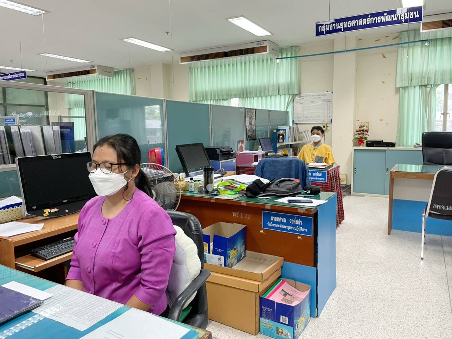 พช.มหาสารคาม เปิดบ้านสร้างสุข สู่ศรัทธาประชาชน ภายใต้โครงการ พช.มหาสารคามใสสะอาด ประจำปีงบประมาณ 2565