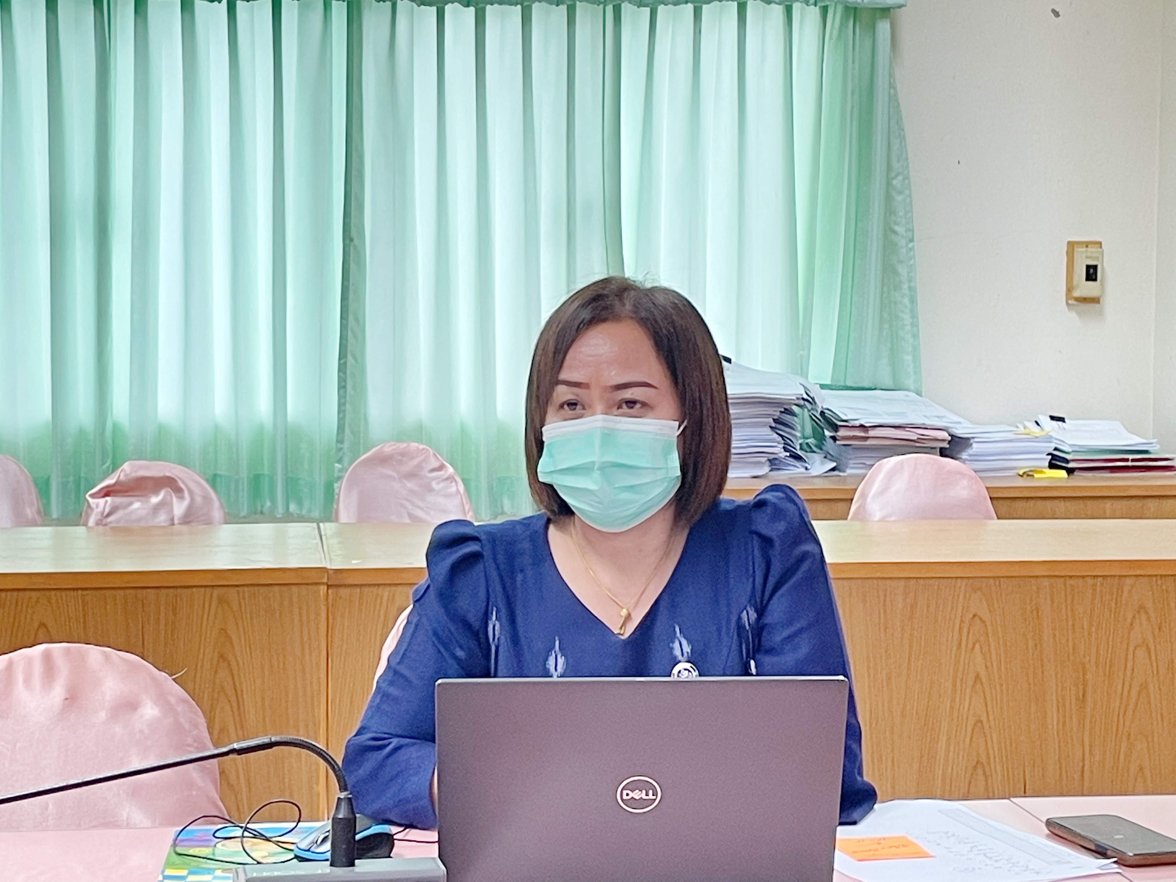 พช.มหาสารคามร่วมประชุมคณะทำงานติดตามเร่งรัดการเบิกจ่ายงบประมาณและการใช้จ่ายภาครัฐของกรมการพัฒนาชุมชน ปีงบประมาณ พ.ศ. 2565 ครั้งที่ 7/2565 ผ่านระบบวิดีทัศน์ทางไกล Video Conference
