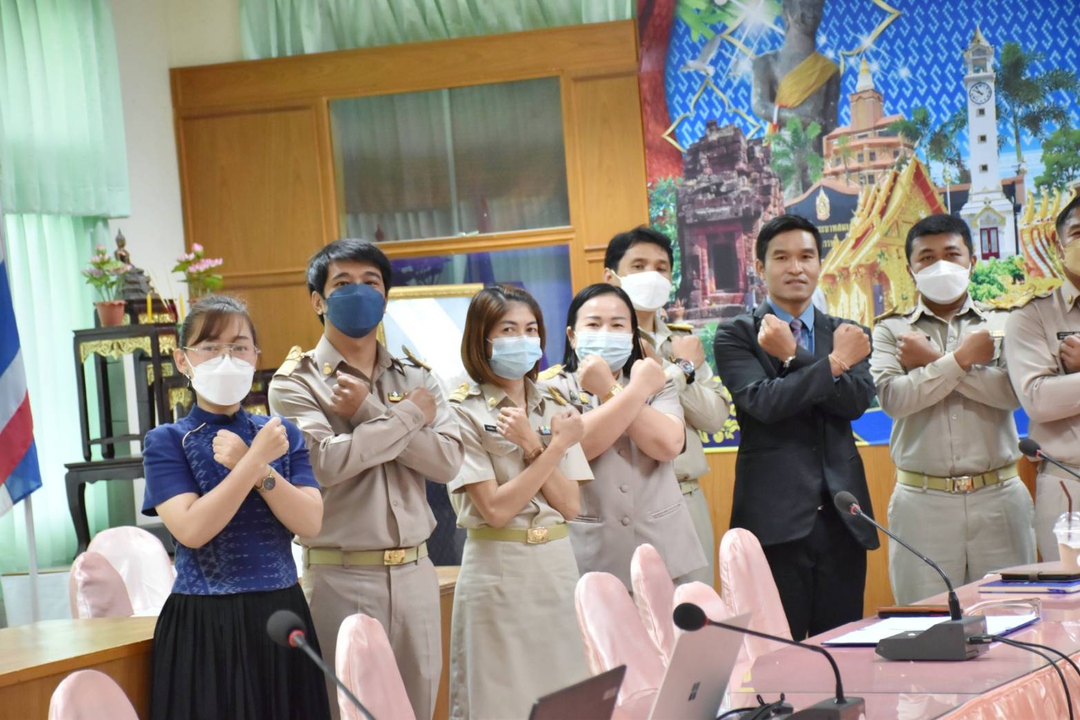 พช.มหาสารคาม จัดโครงการส่งเสริมการมีส่วนร่วมภาคประชาชนในการสร้างความโปร่งใสและป้องกันการทุจริตประพฤติมิชอบ จังหวัดมหาสารคาม ประจำปีงบประมาณ 2565 กิจกรรมที่ 1 ประชุมเชิงปฏิบัติการเพื่อส่งเสริมความรู้ความเข้าใจในการปฏิบัติงาน แก่เจ้าหน้าที่พัฒนาชุมชนให้มีความโปร่งใส ปราศจากการทุจริตประพฤติมิชอบ รุ่นที่ 1 ผ่านระบบ Cisco Webex Meetings