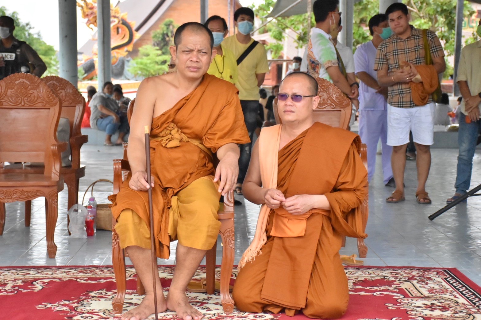 จังหวัดมหาสารคาม ร่วมมอบความสุขให้กับพี่น้องประชาชน ณ วัดป่าวังน้ำเย็น