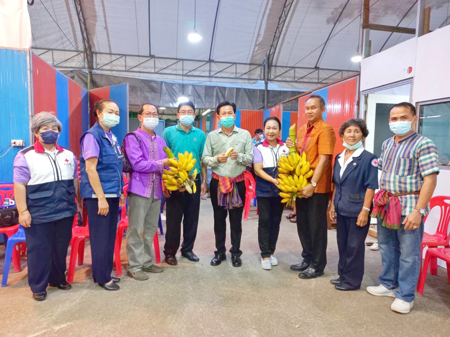 วันที่ 2 “งานกาชาดและมหกรรมมหาสารคามเมืองผลิตสินค้าดีก้าวสู่สากล” ประจำปี 2565