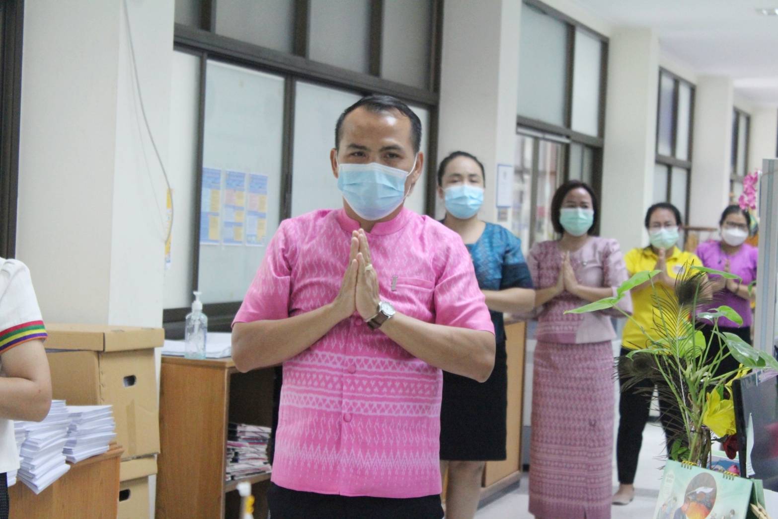 พช.มหาสารคาม เปิดบ้านสร้างสุข สู่ศรัทธาประชาชน ภายใต้โครงการ พช.มหาสารคามใสสะอาด ประจำปีงบประมาณ 2565