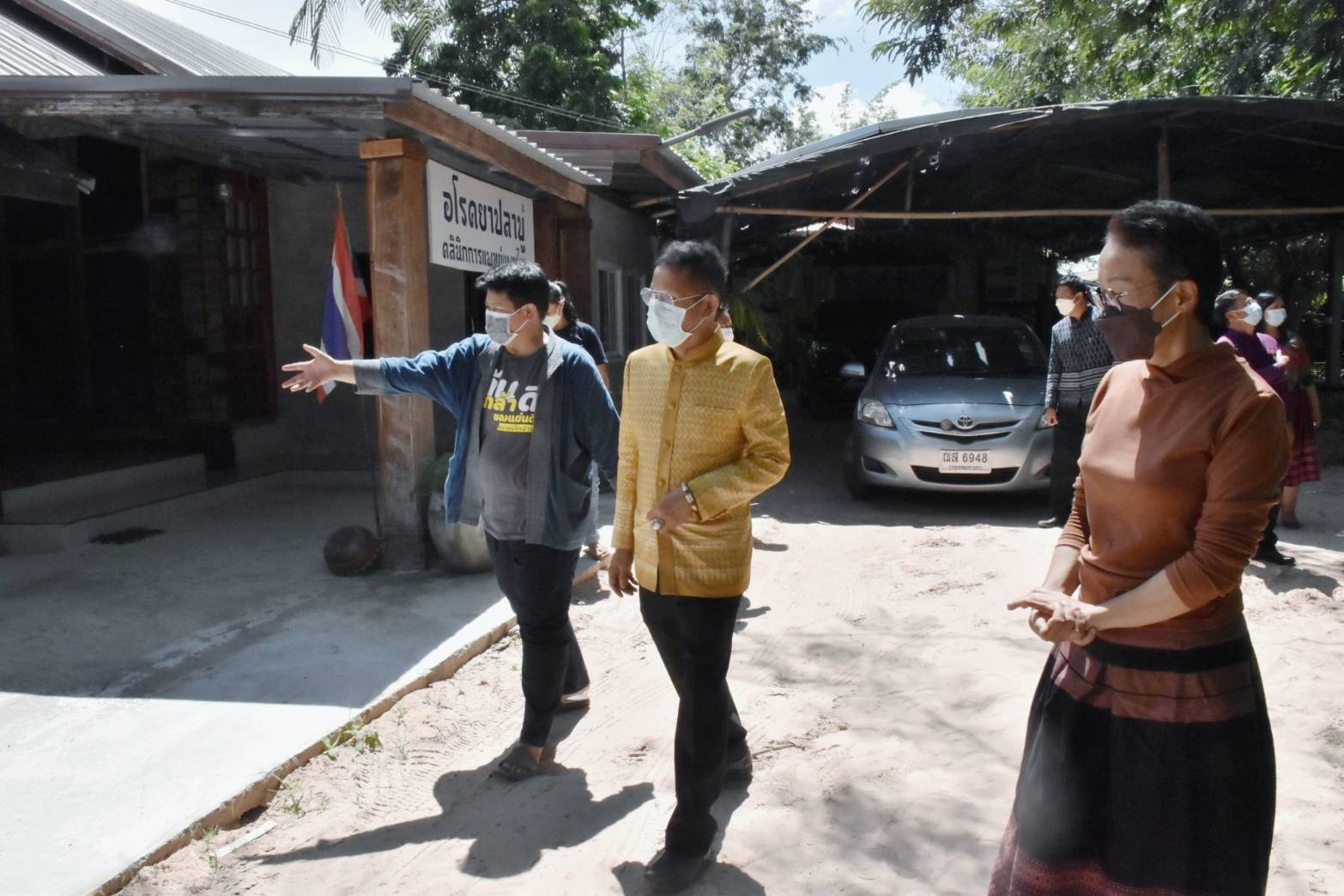 นายวสันต์ ชิงชนะ ผู้ตรวจราชการกรมฯ เยือนศูนย์ผู้นำจิตอาสาพัฒนาชุมชนจังหวัดมหาสารคาม “ศูนย์เรียนรู้นวัตกรรมปลาบู่บ้านพลังปัญญา ตำบลหนองแสง อำเภอวาปีปทุม”
