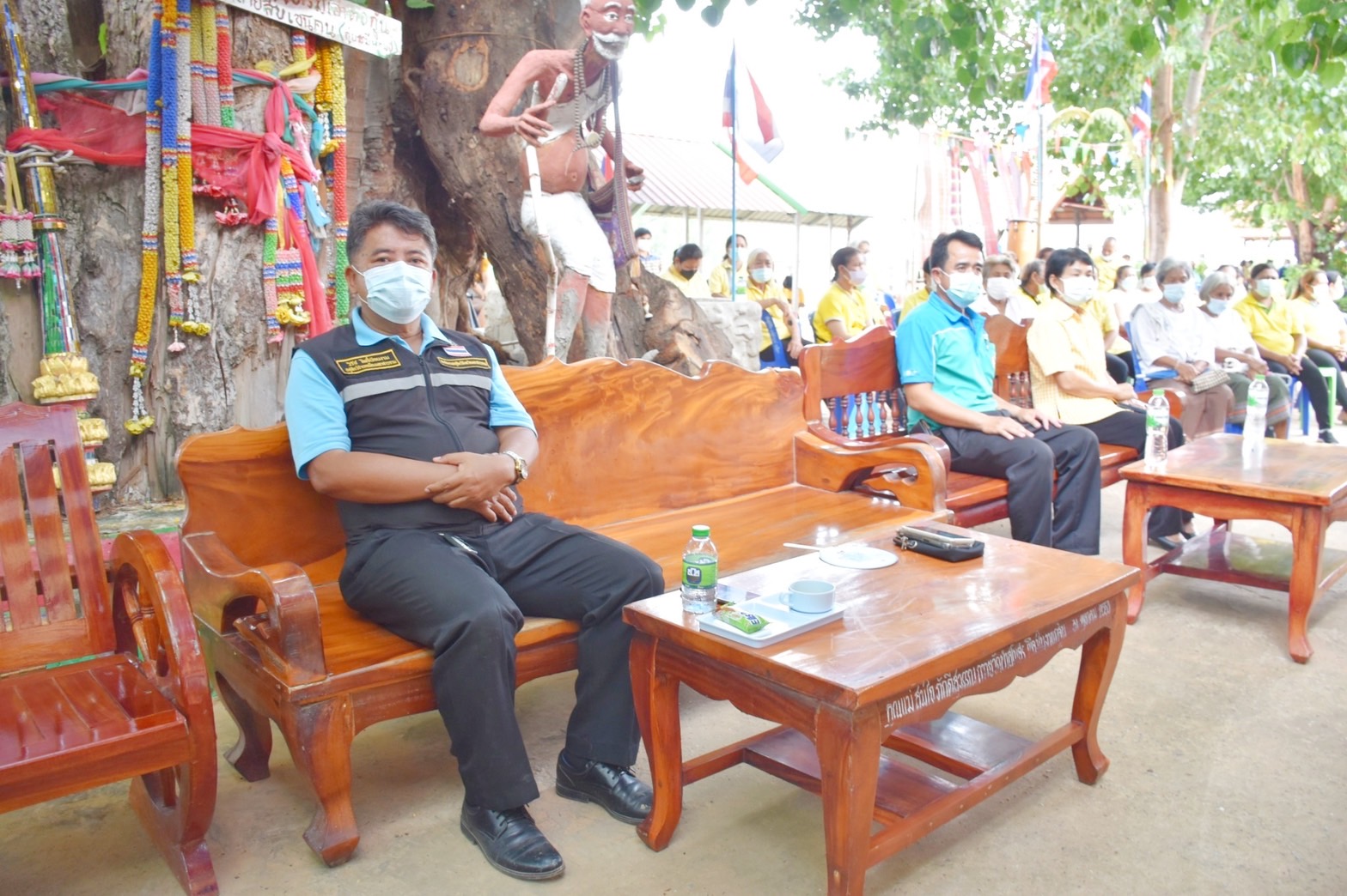 จังหวัดมหาสารคาม ผนึกกำลังส่วนราชการและภาคีพัฒนา ร่วมคัดสรรหมู่บ้านเศรษฐกิจพอเพียง “อยู่เย็น เป็นสุข” และตำบลเข้มแข็งตามหลักปรัชญาของเศรษฐกิจพอเพียง ดีเด่น ระดับจังหวัด ประจำปี 2565