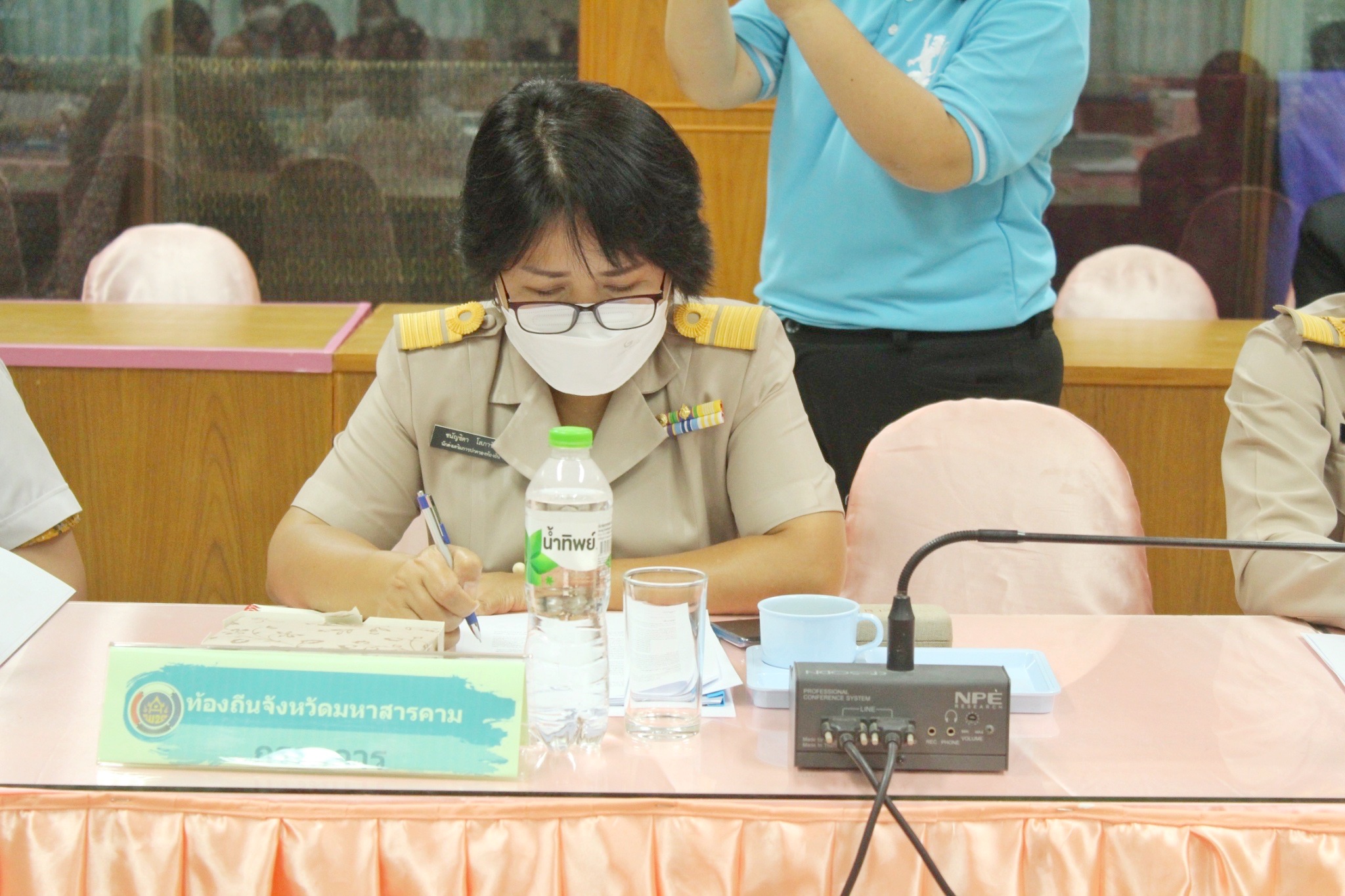 พช.มหาสารคามประชุมคณะกรรมการเครือข่ายองค์ความรู้ (Knowledge-Based OTOP : KBO) จังหวัดมหาสารคาม ตามโครงการส่งเสริมเครือข่ายองค์ความรู้ (Knowedge-Based OTOP) ประจำปีงบประมาณ พ.ศ. ๒๕๖๕ ครั้งที่ ๑/๒๕๖๕